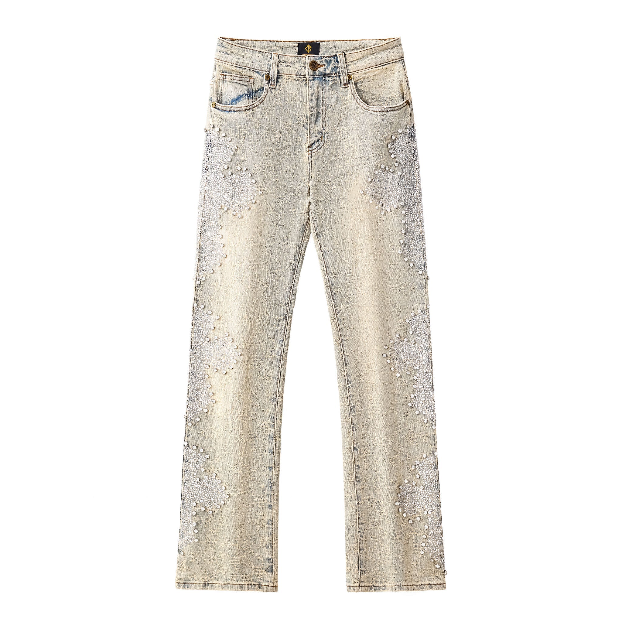 Sanctum Cross Denim Pant – Century Penthouse TAN