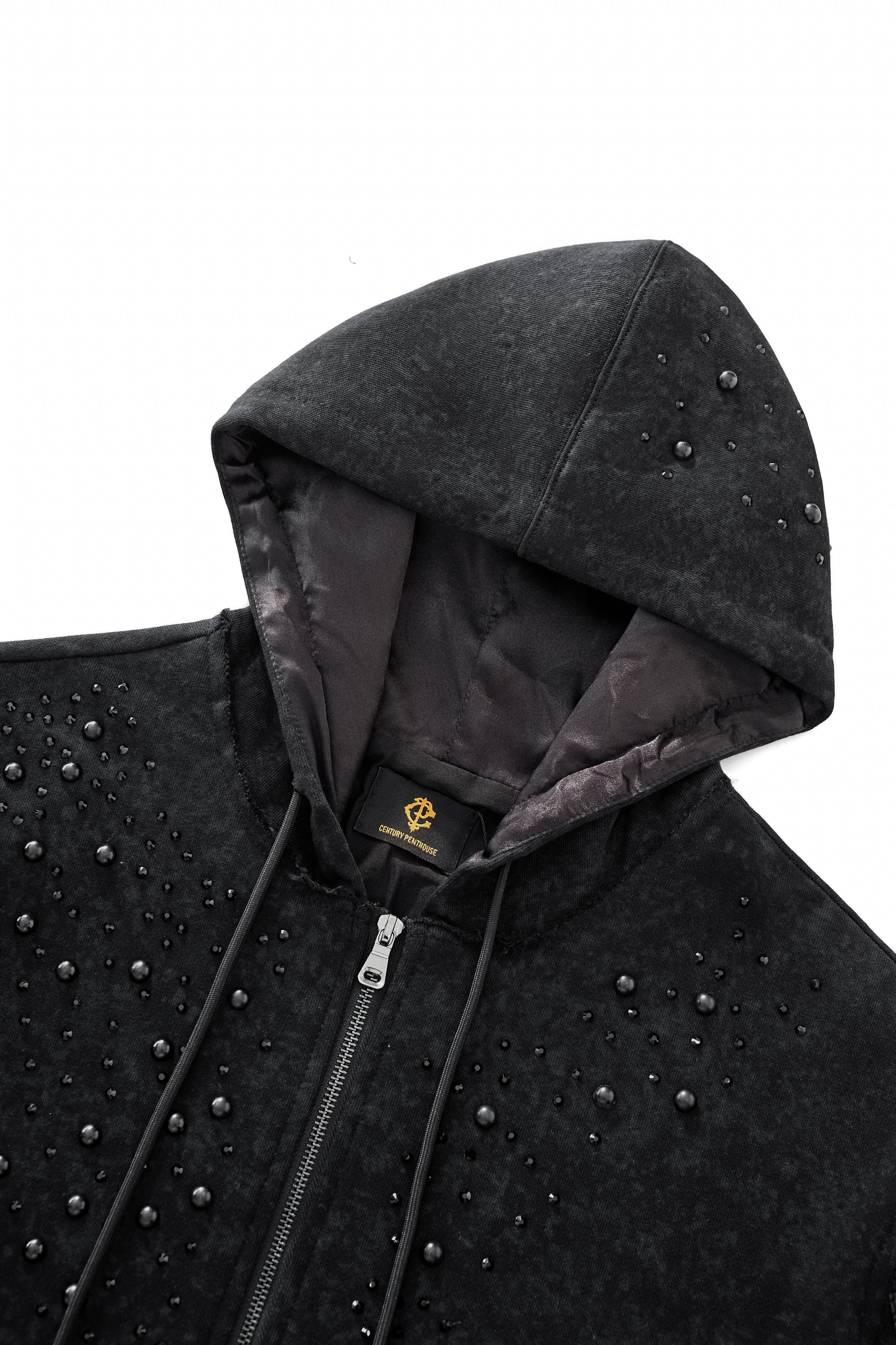 Midnight Roar sweatsuit BLACK - CENTURY PENTHOUSE