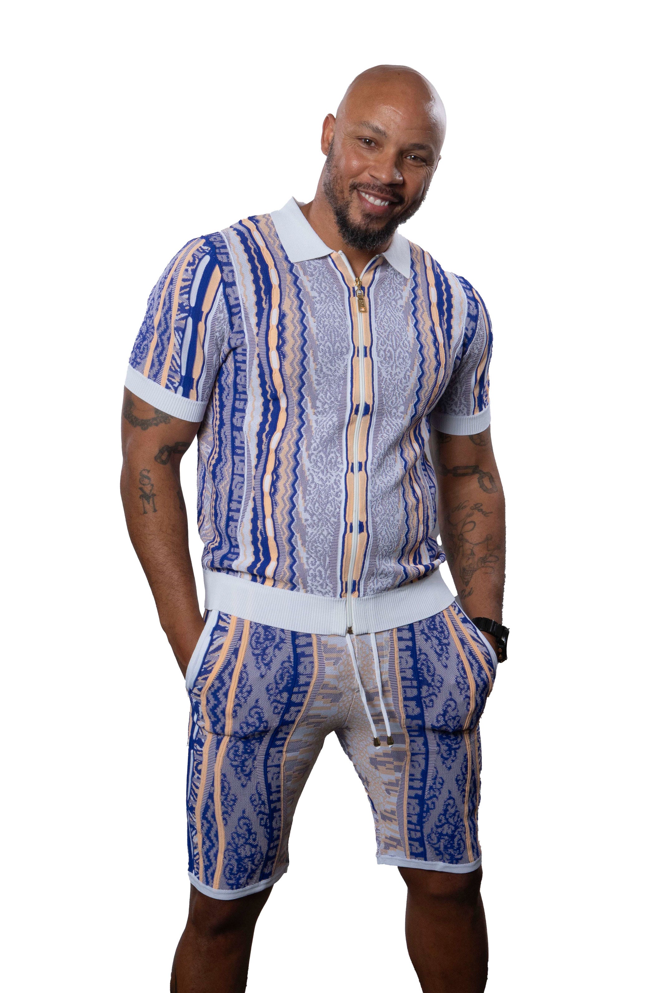 Prestige CKJ-311 Short Set Royal