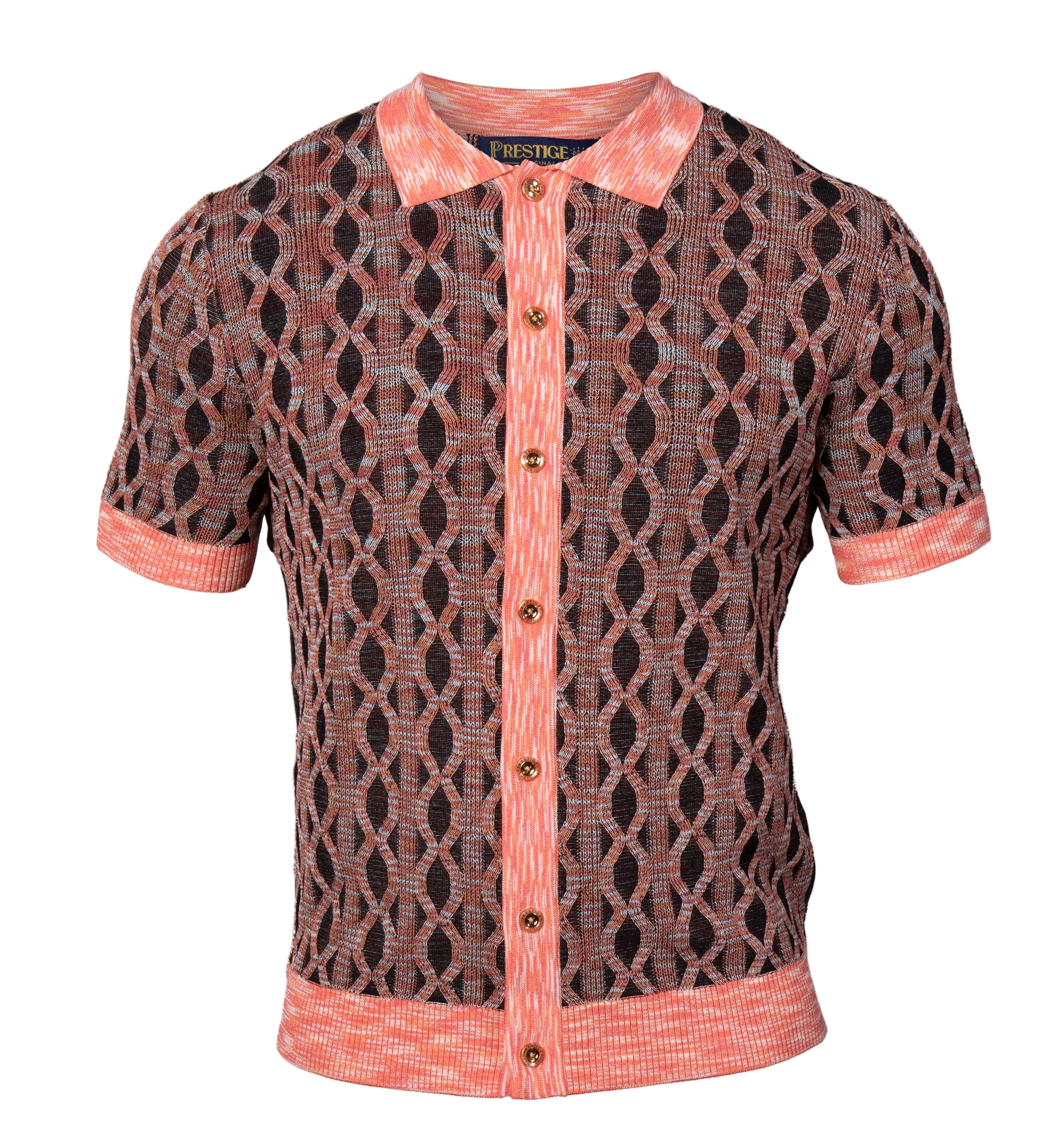 Prestige CMK-6006 Short Sleeve Knit Orange