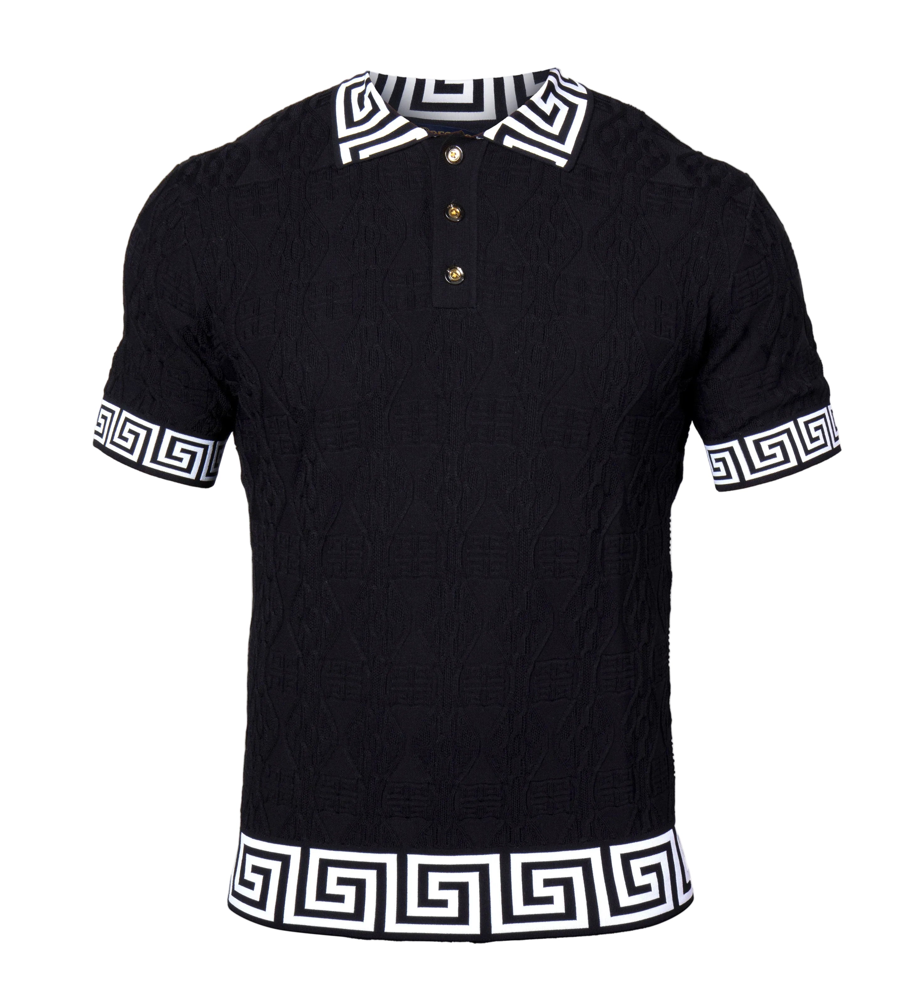 Prestige CMK-6030 Short Sleeve Knit Black