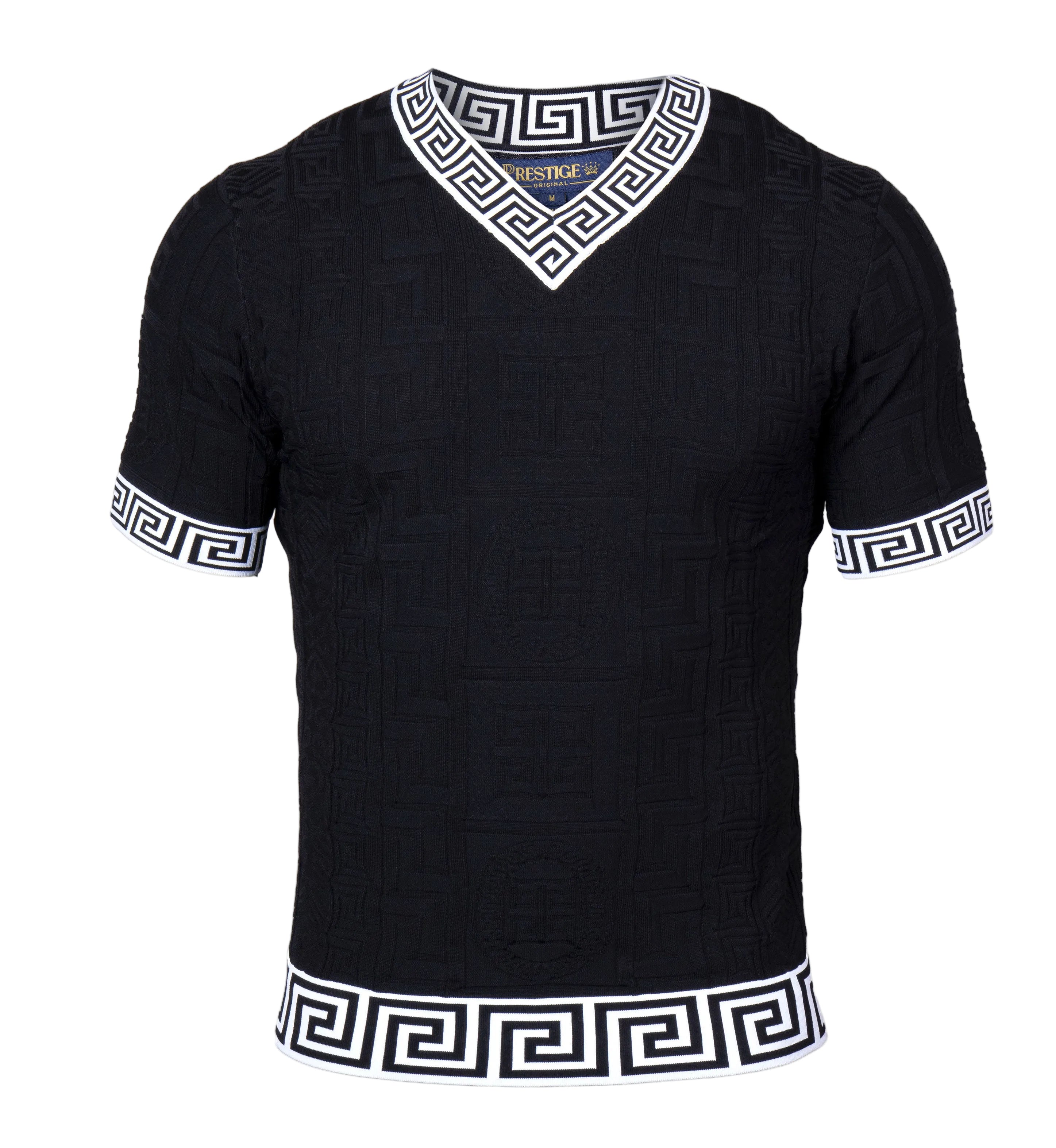 Prestige CMK-6032 Short Sleeve Knit Black