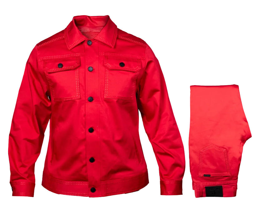 Prestige COJ-300 Denim Set Red