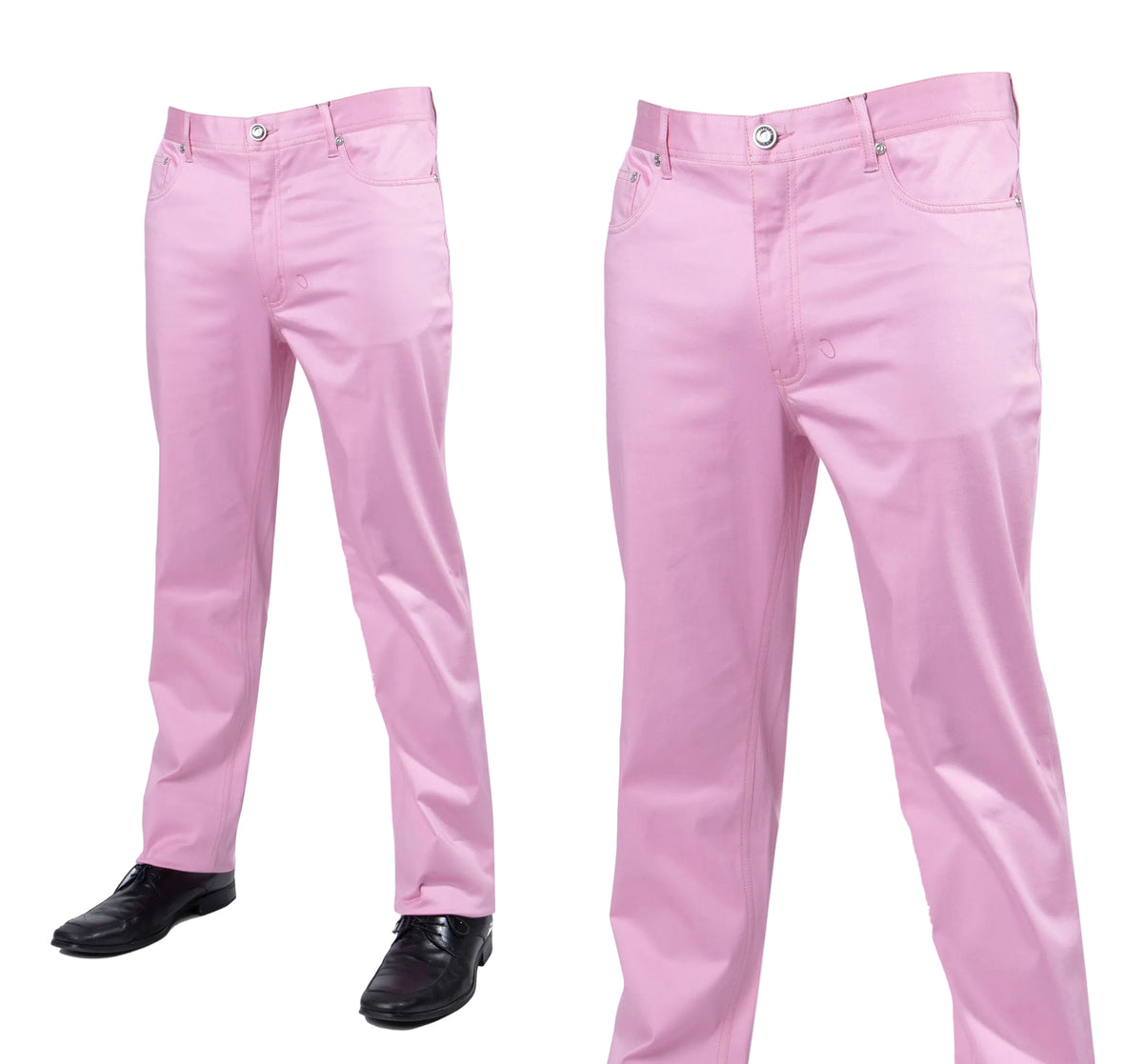 Prestige COP-100 Tailored Denim Pants Pink