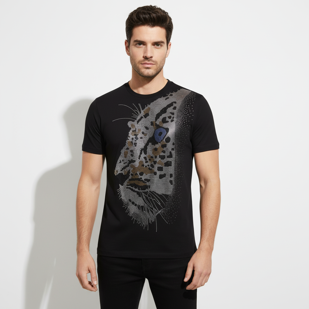 FIERCE FASHION SHIRT - Century Penthouse BLACK