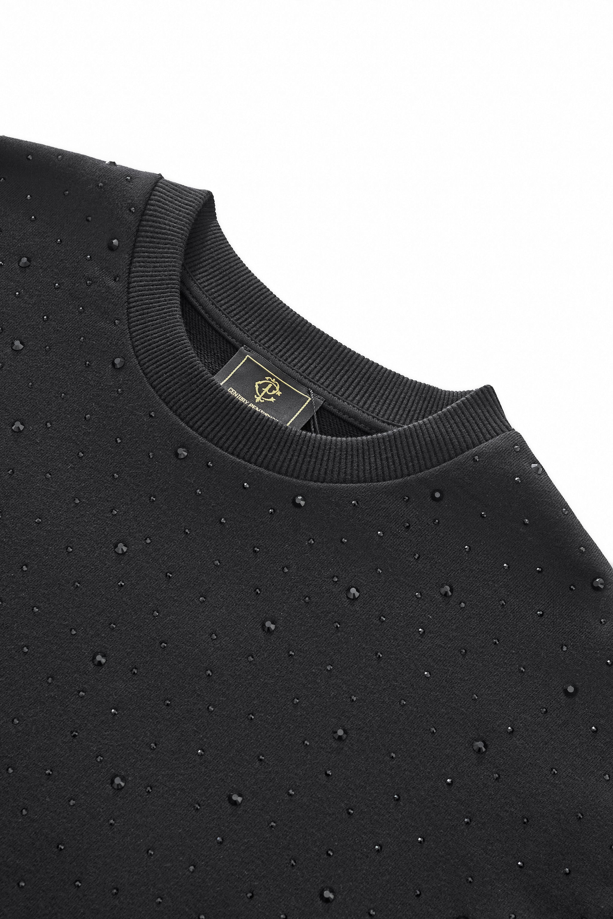 Stellar Scatter Sweatshirt – Century Penthouse BLACK/BLACK