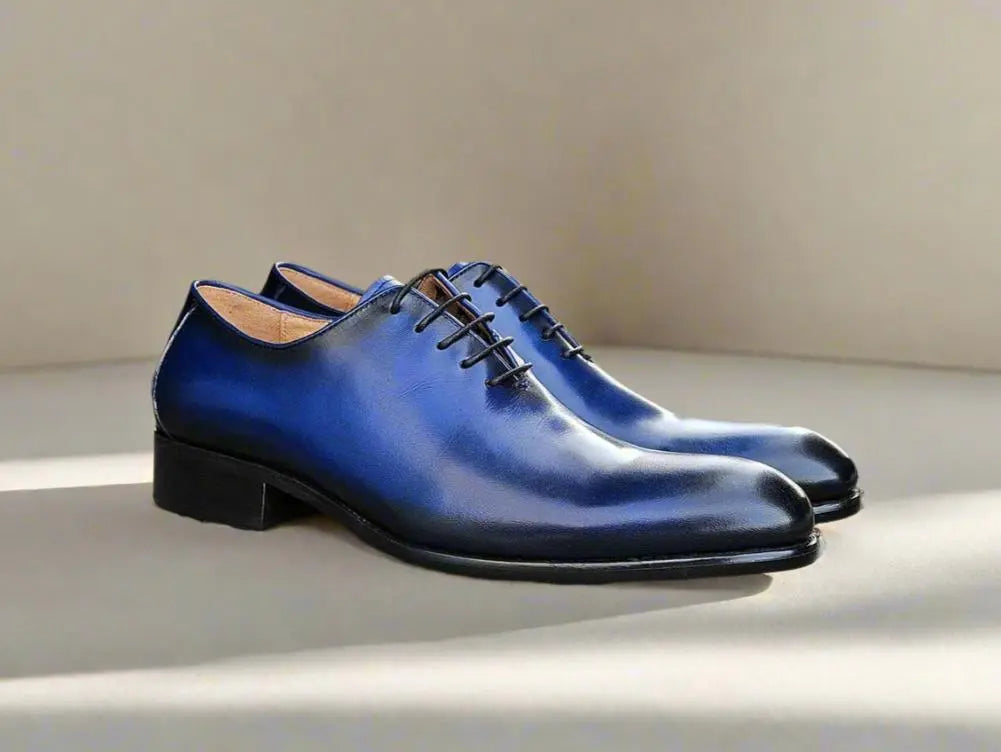 Calfskin Whole Cut Lace-up Oxford