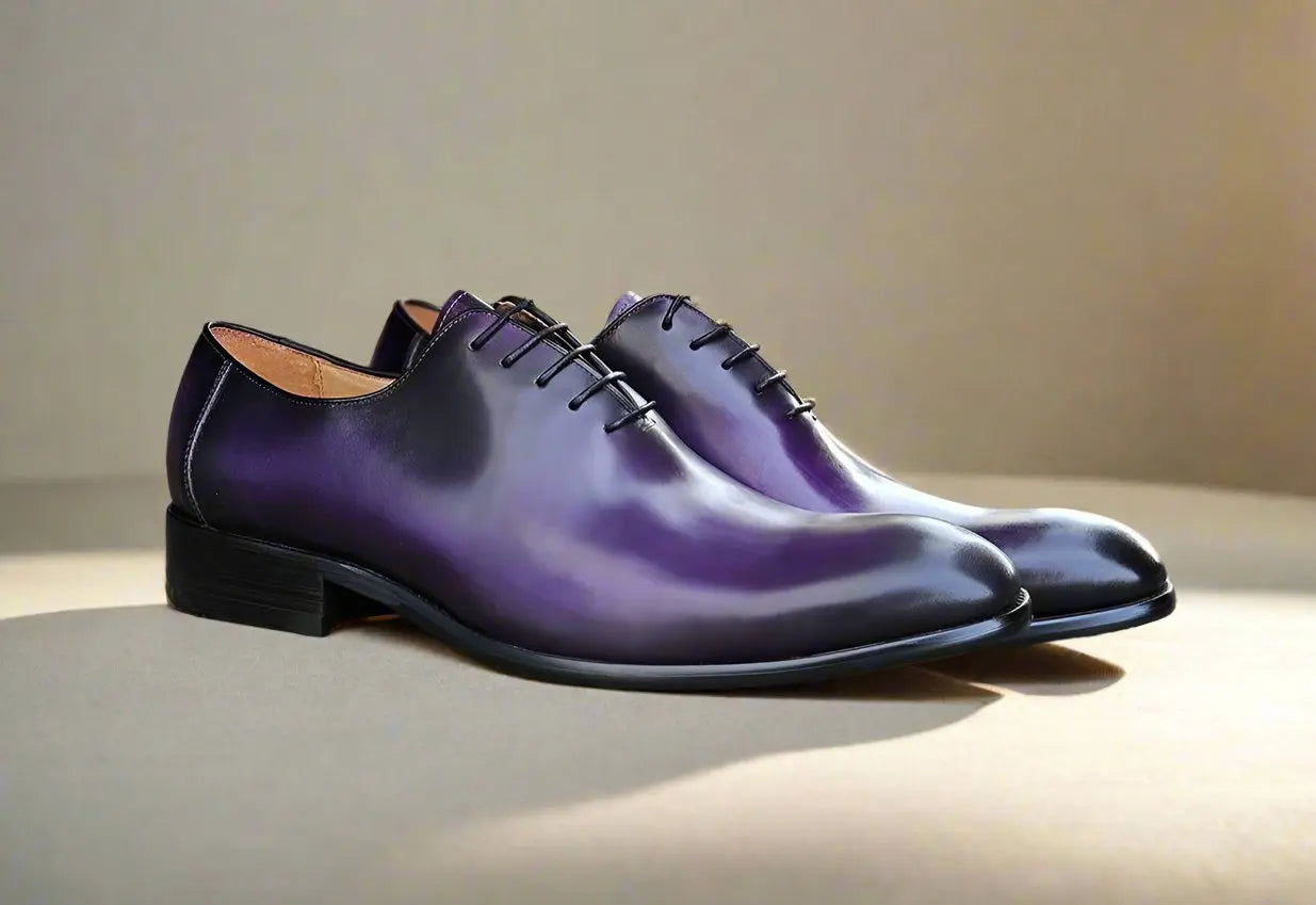 Calfskin Whole Cut Lace-up Oxford