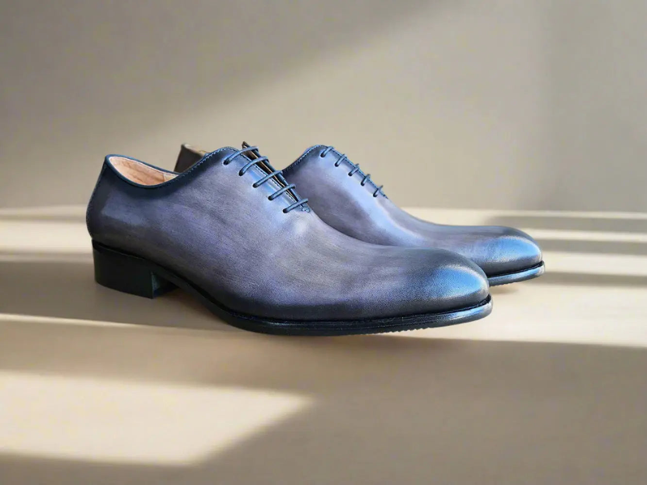 Calfskin Whole Cut Lace-up Oxford