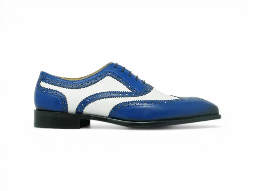 Contrast Two Tone Wingtip Oxford