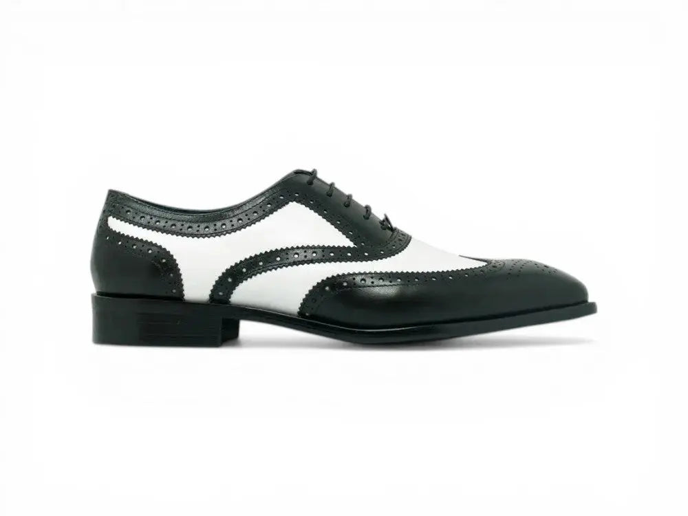 Contrast Two Tone Wingtip Oxford