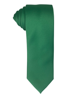 Zenio MS400 Satin Solid Slim Ties