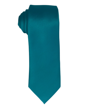 Zenio MS400 Satin Solid Slim Ties
