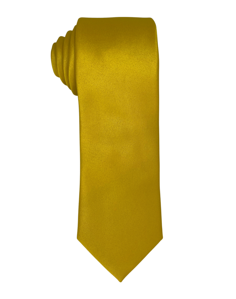 Zenio MS400 Satin Solid Slim Ties
