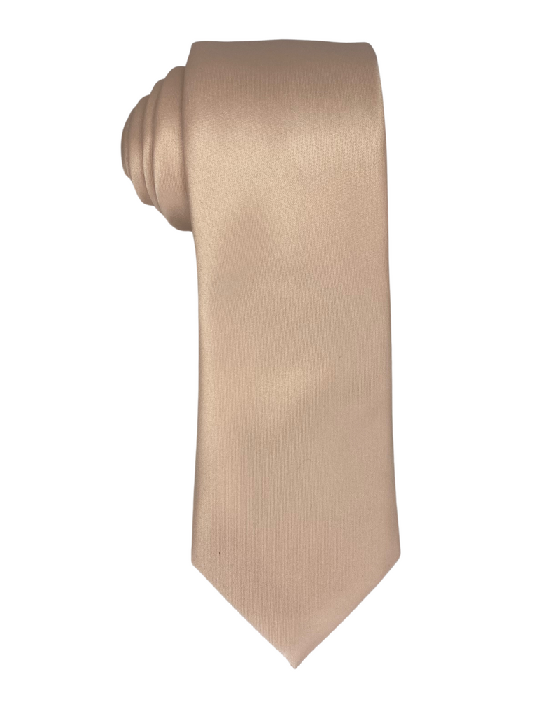 Zenio MS400 Satin Solid Slim Ties