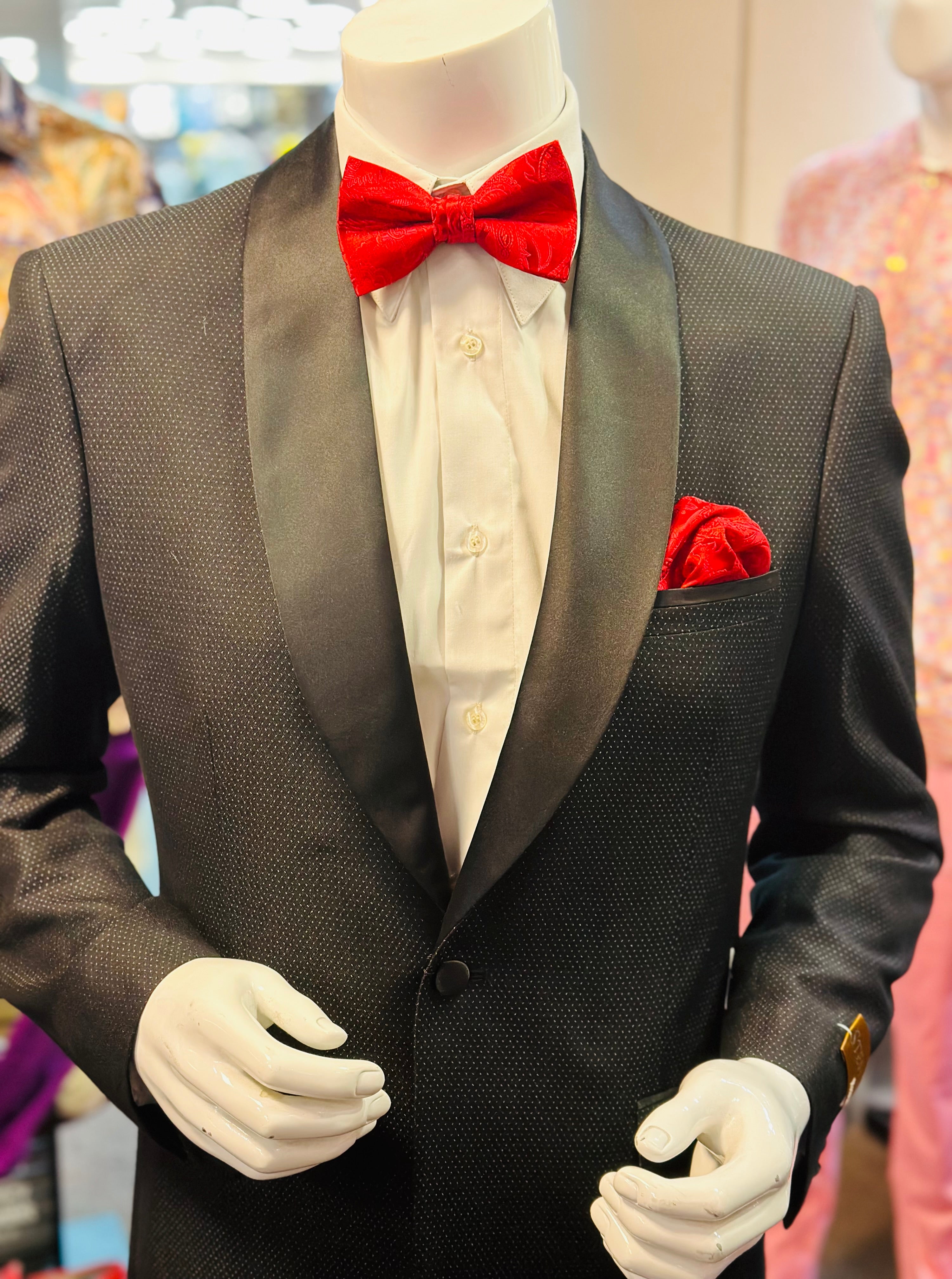 Steve Harvey 124414SHS Tuxedo Black
