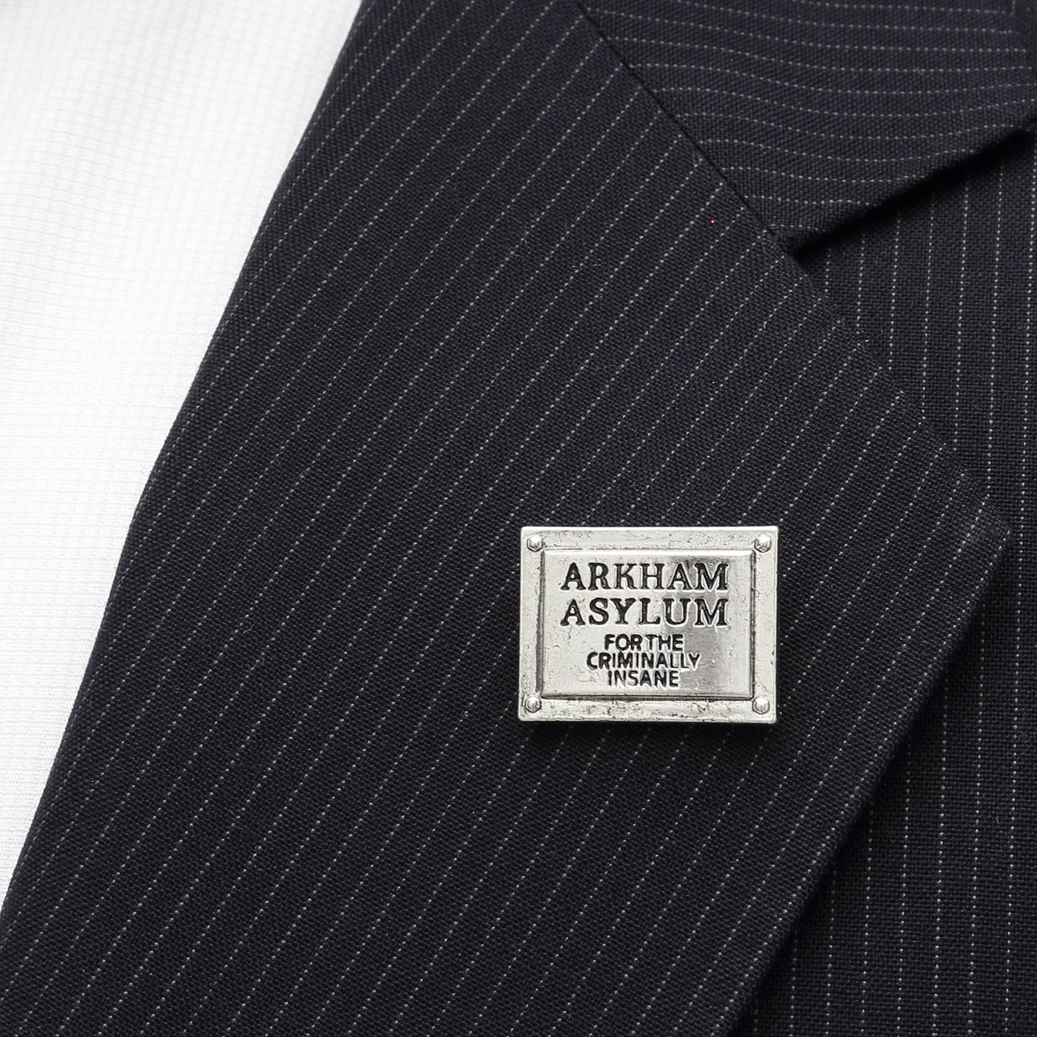 DC Batman Arkham Asylum Lapel Pin