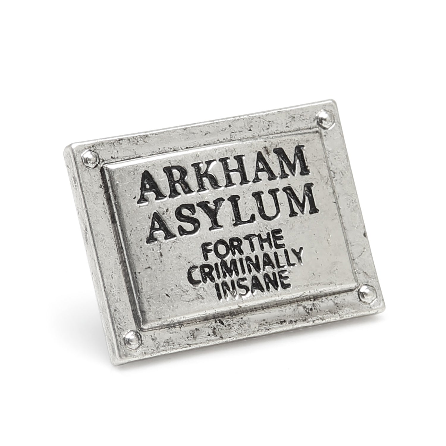 DC Batman Arkham Asylum Lapel Pin