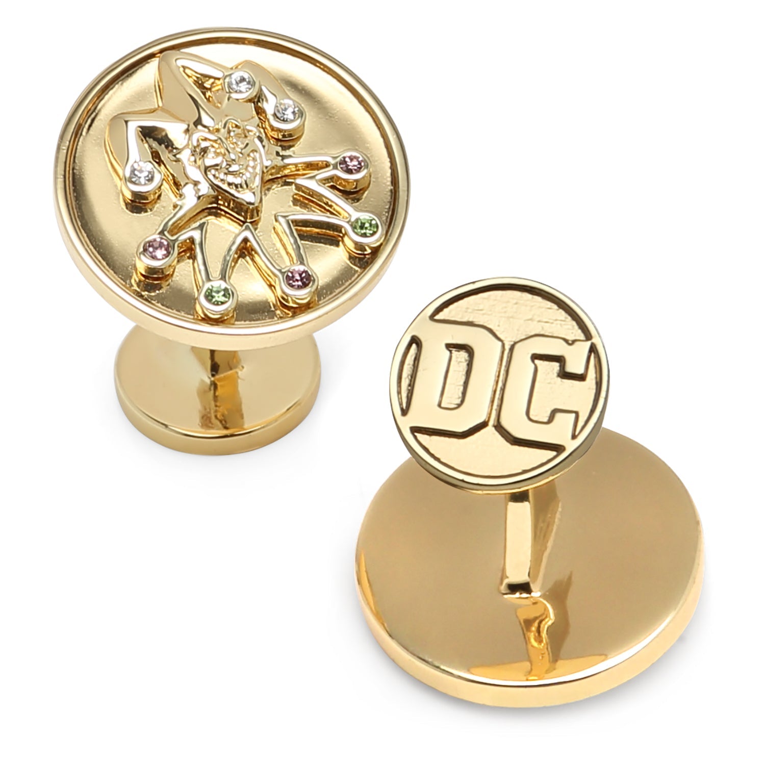 DC Joker Gold Cufflinks