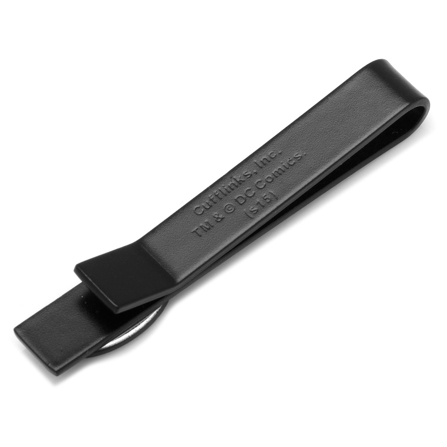 DC Batman Satin Black Cufflinks and Tie Bar Gift Set