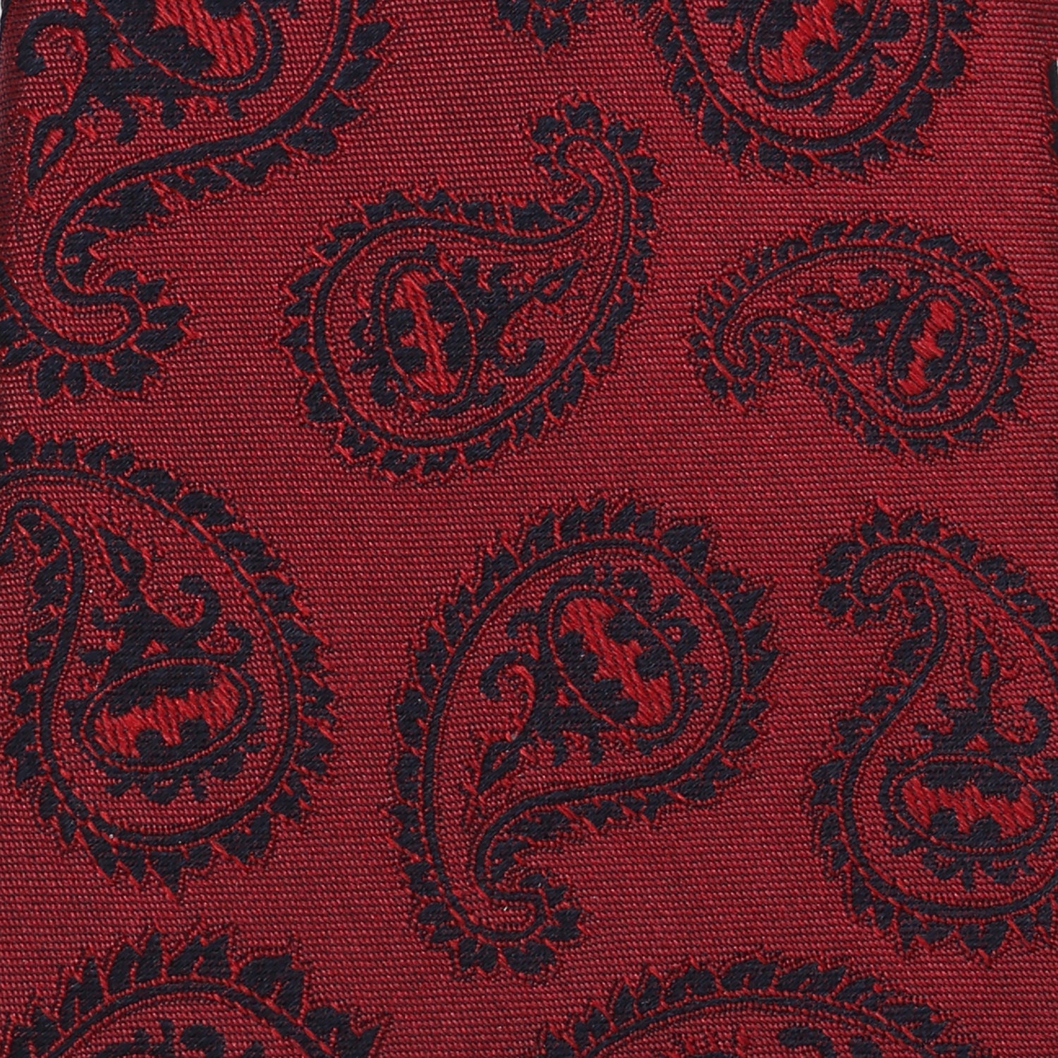 DC Batman Red Paisley Tie