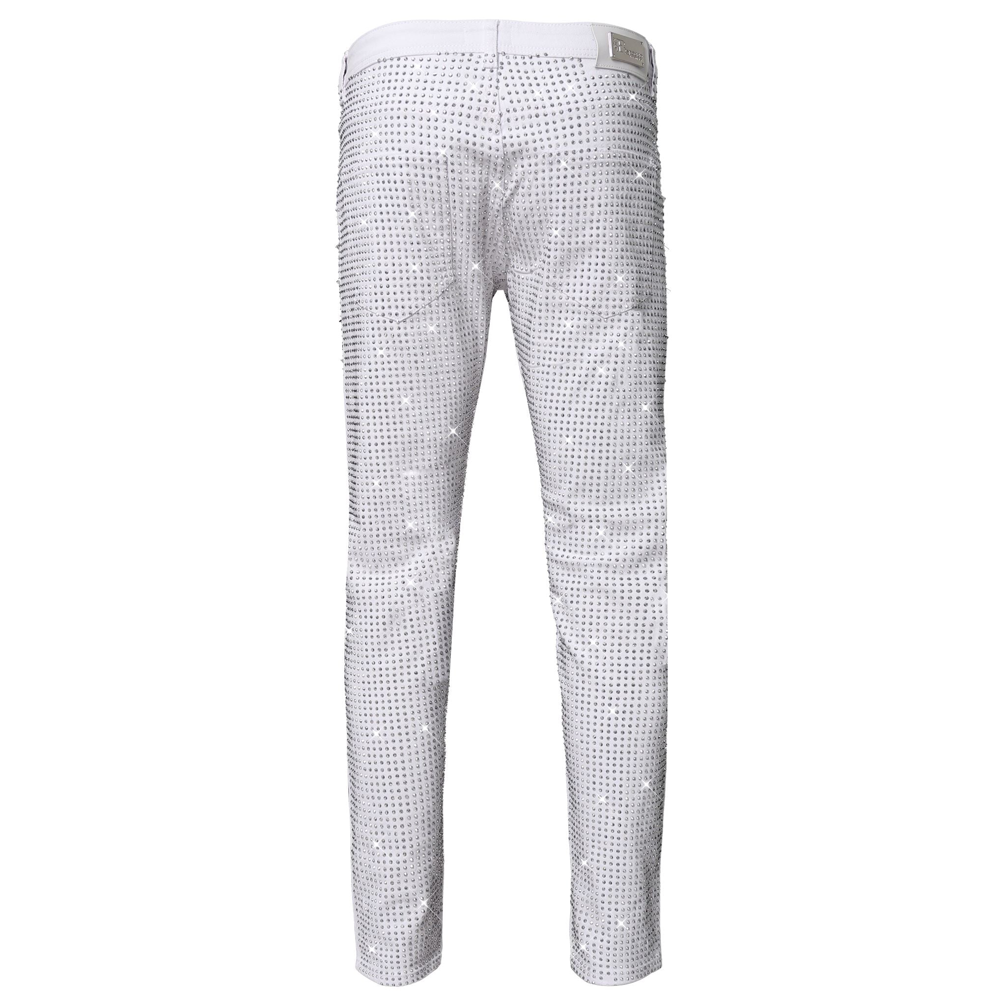 Pure Style Pants WHITE/SILVER