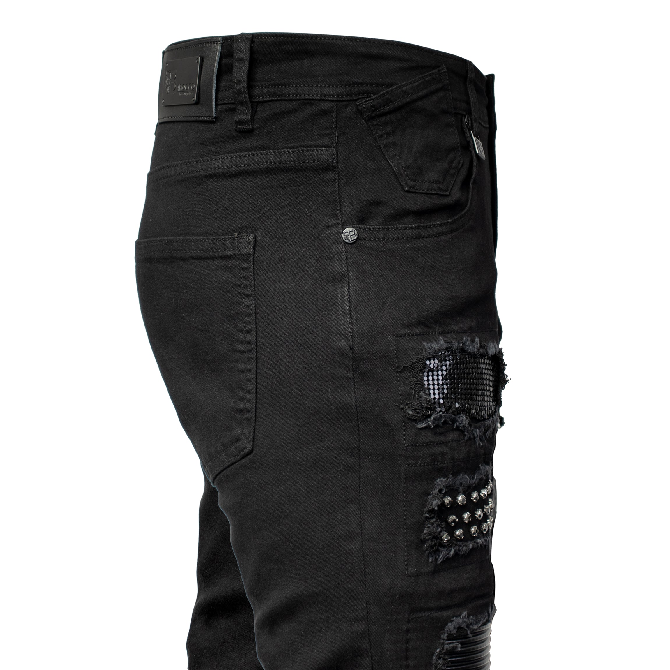 CITY DAZE Denim Pants BLACK