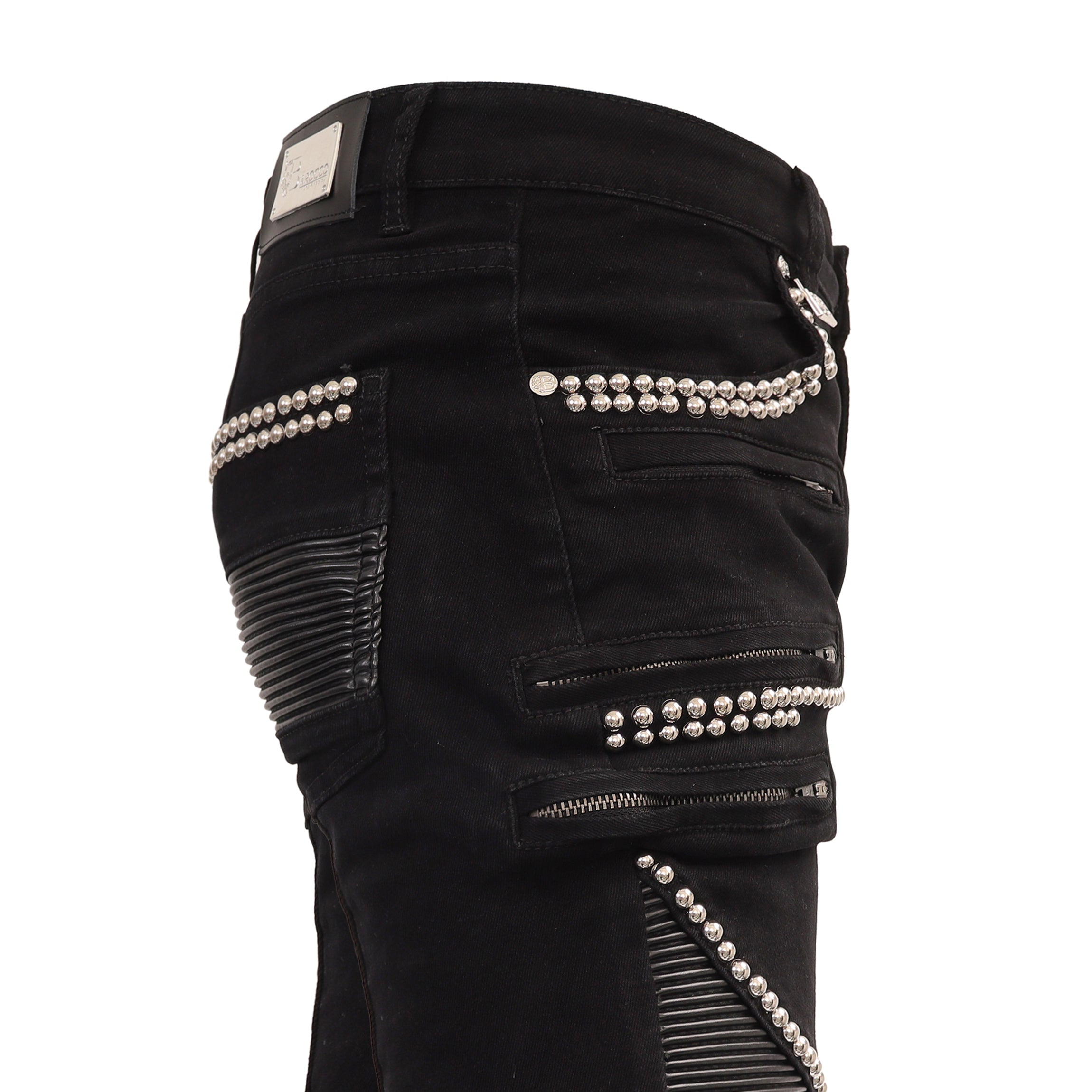 Street Savvy Denim Pants BLACK