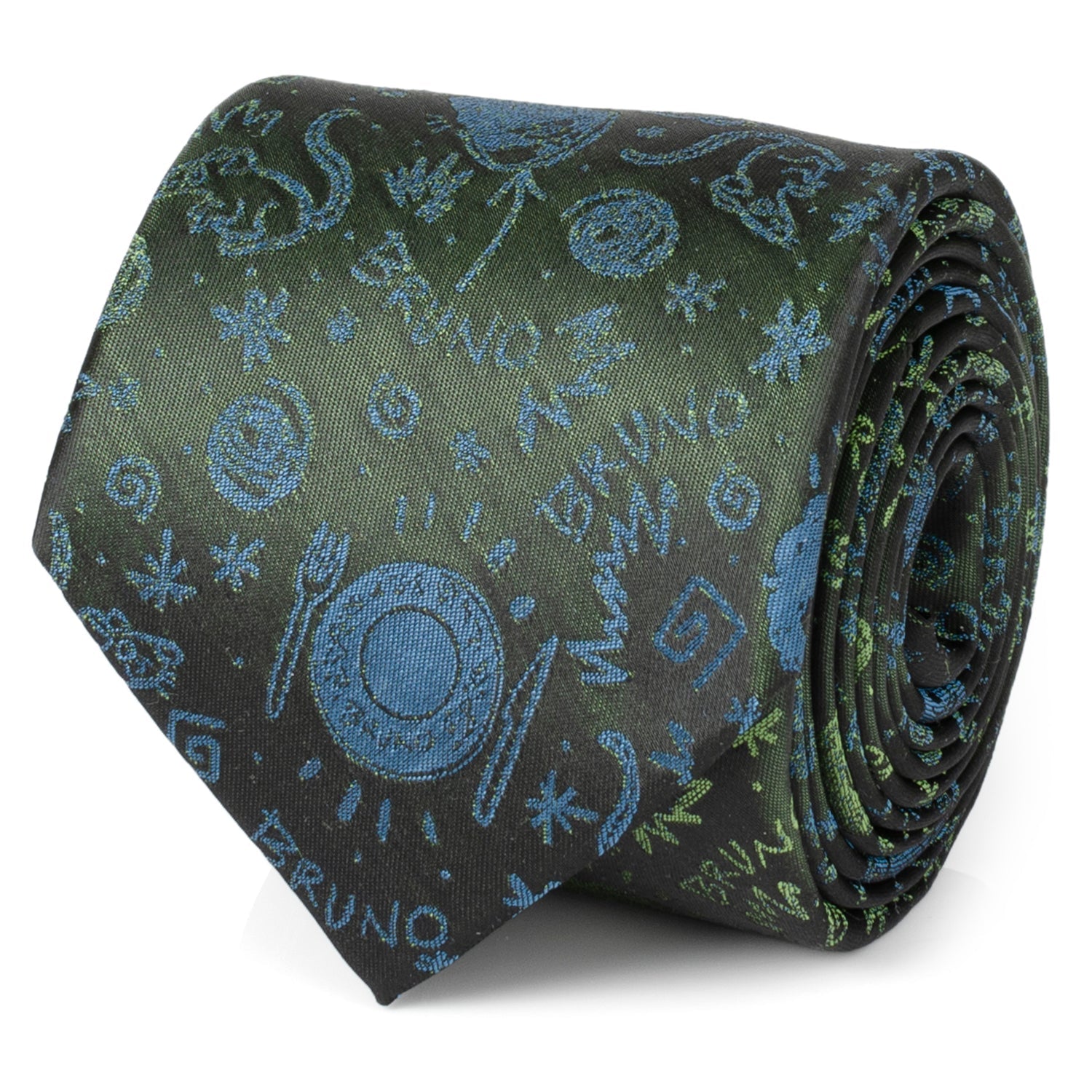 Disney Encanto Bruno Multi Black Men's Tie
