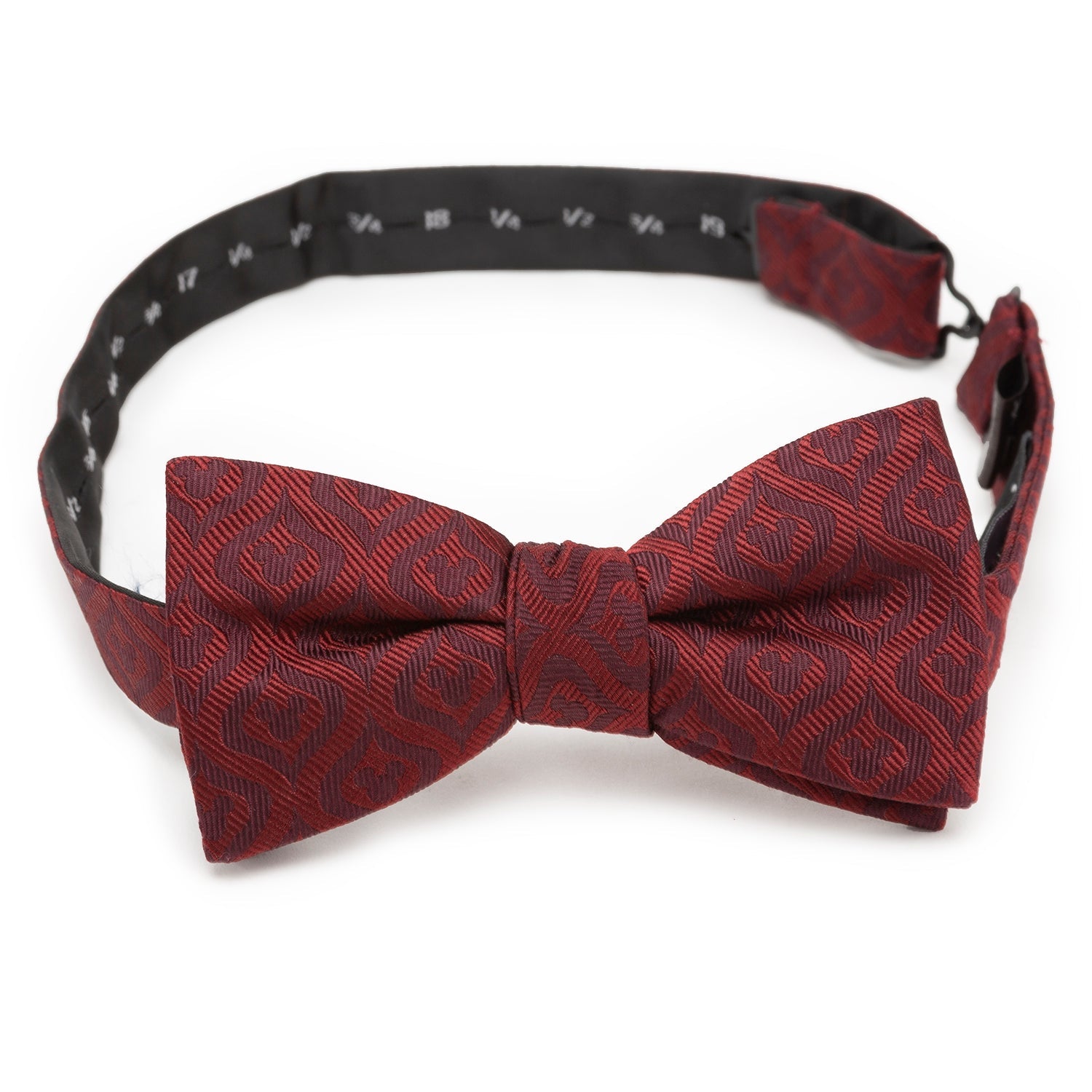 Disney Mickey Mouse Holiday Maroon Bow Tie