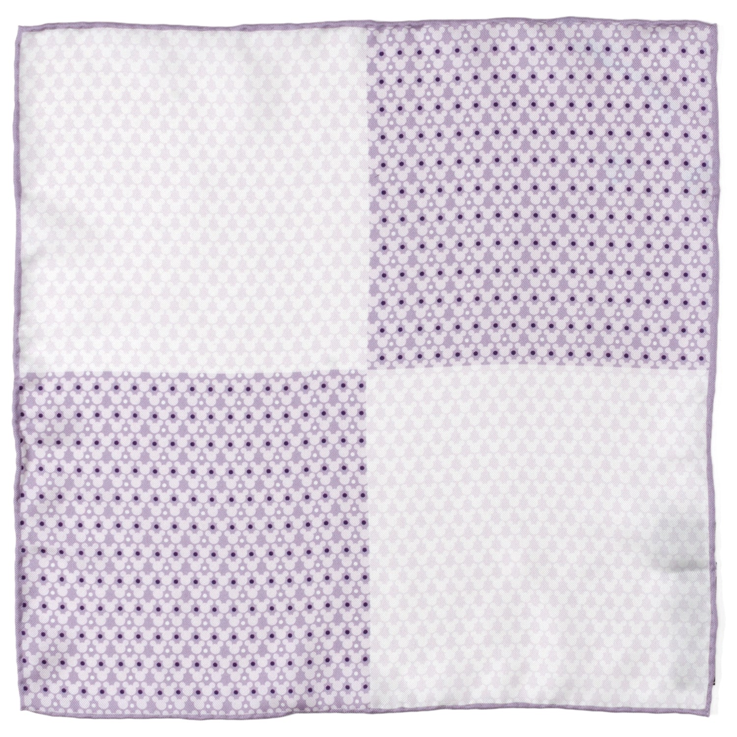 Disney Mickey Mouse Lavender 4 Square Pocket Square