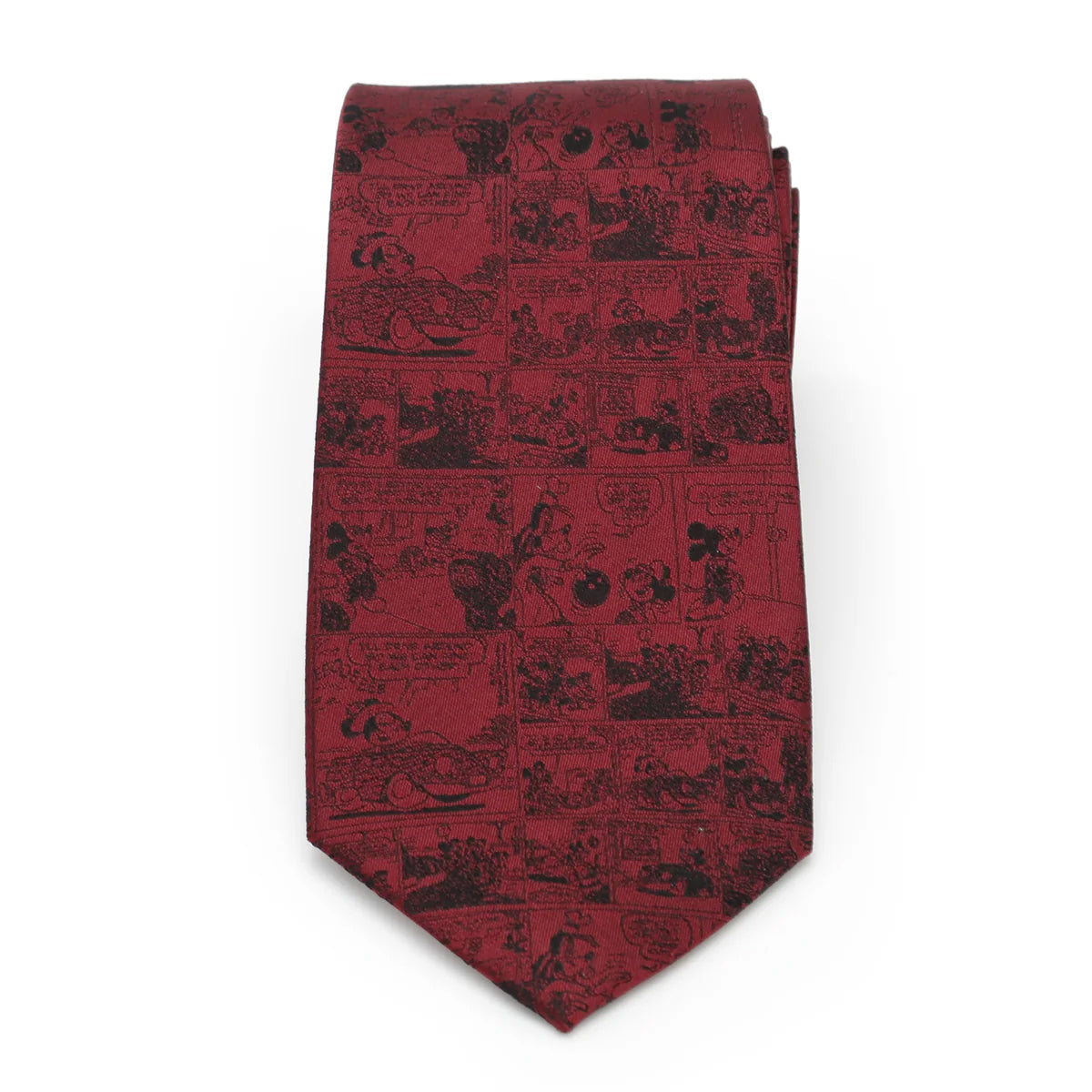 Disney Mickey Mouse Comic Red Men's Tie