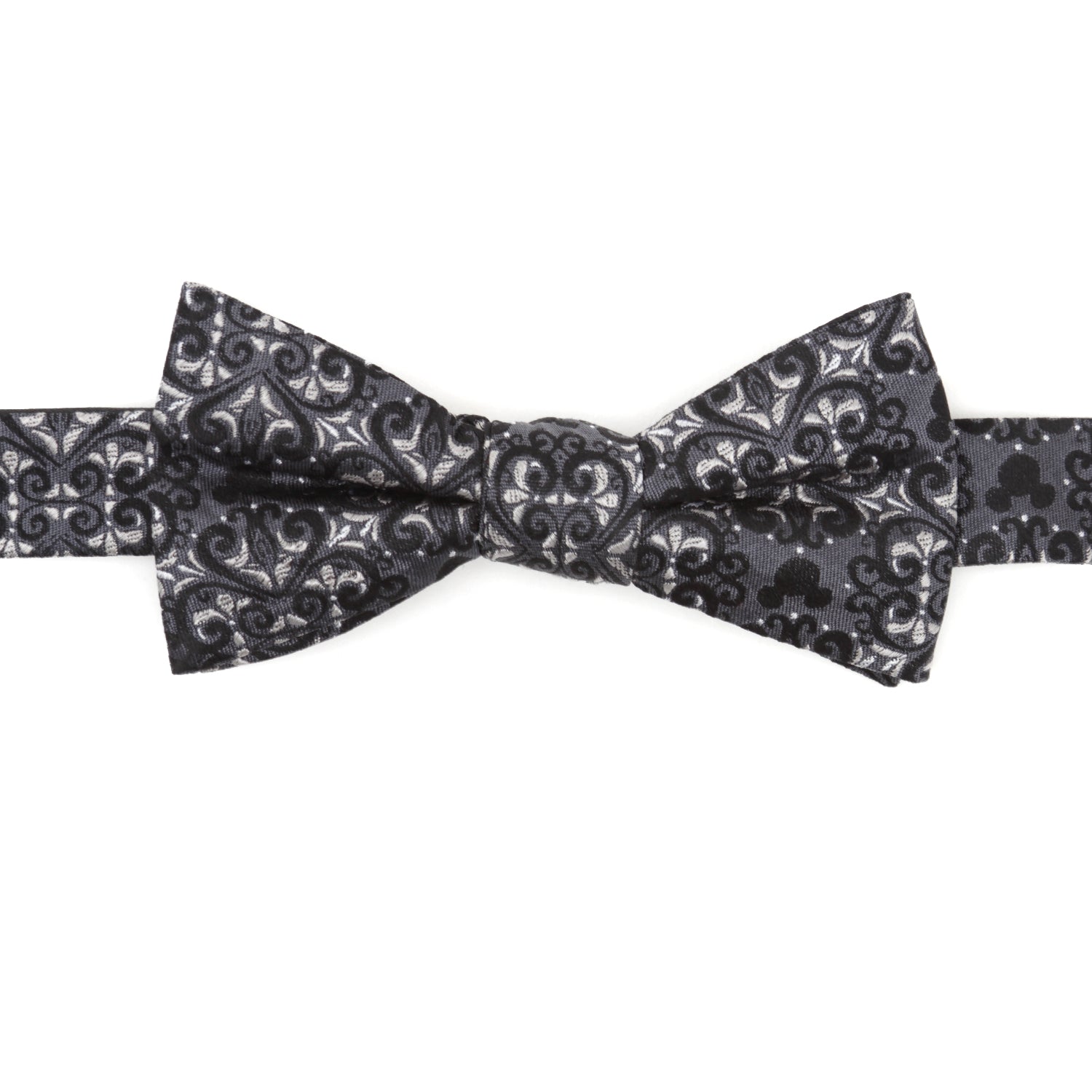 Disney Mickey Mouse Damask Tile Bow Tie