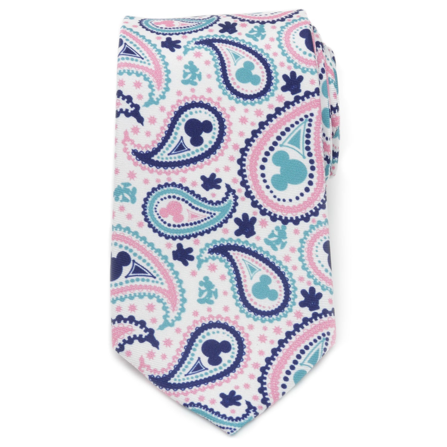 Disney Mickey Mouse Paisley Multi Men's Tie