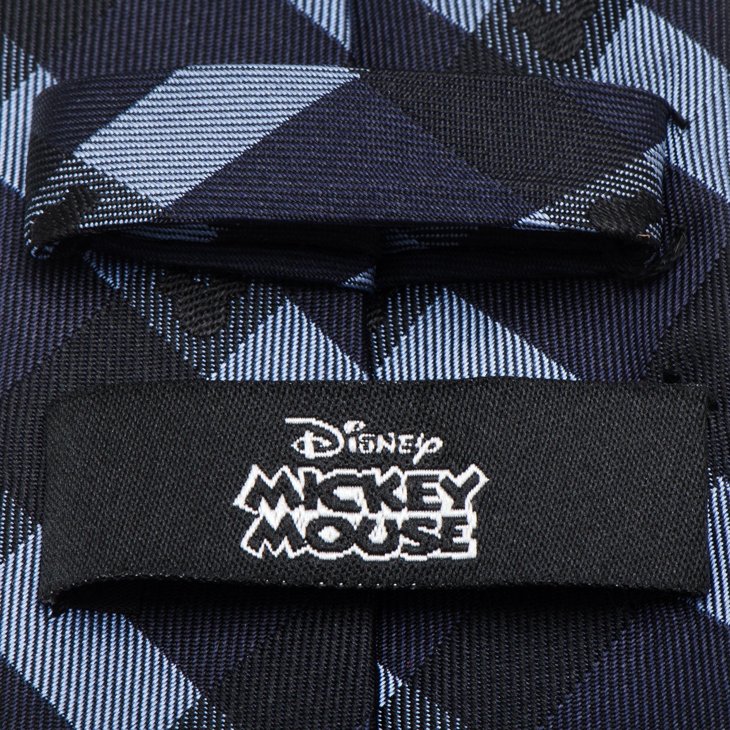 Disney Mickey Mouse Blue Plaid Tie