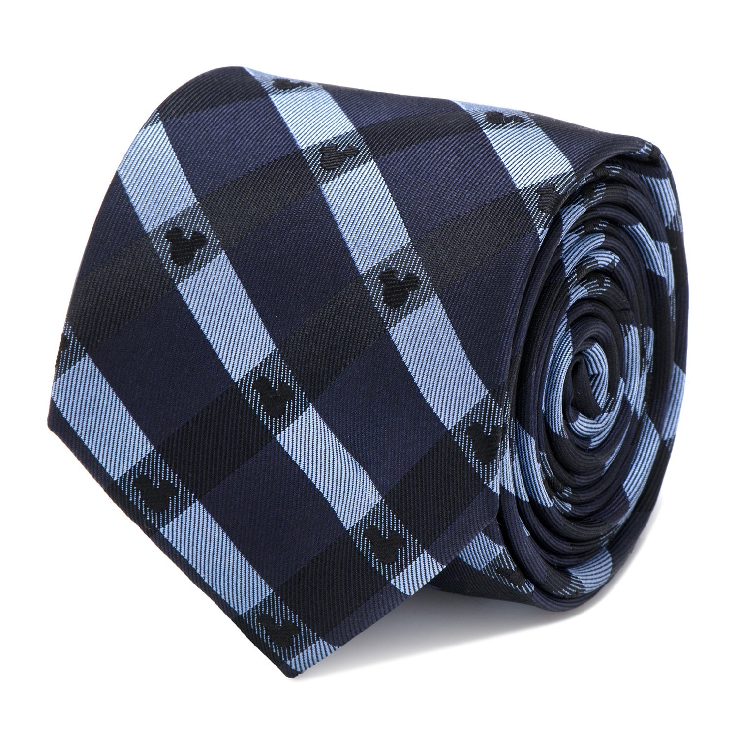 Disney Mickey Mouse Blue Plaid Tie