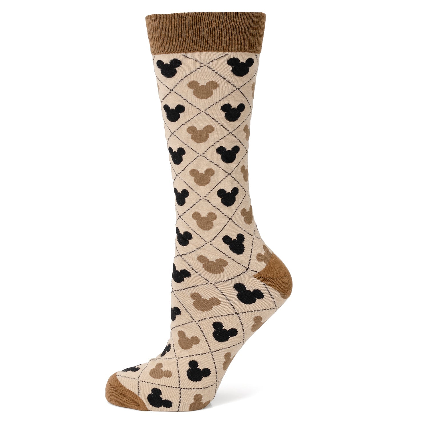 Disney Mickey Mouse Silhouette Sock and Bracelet Gift Set
