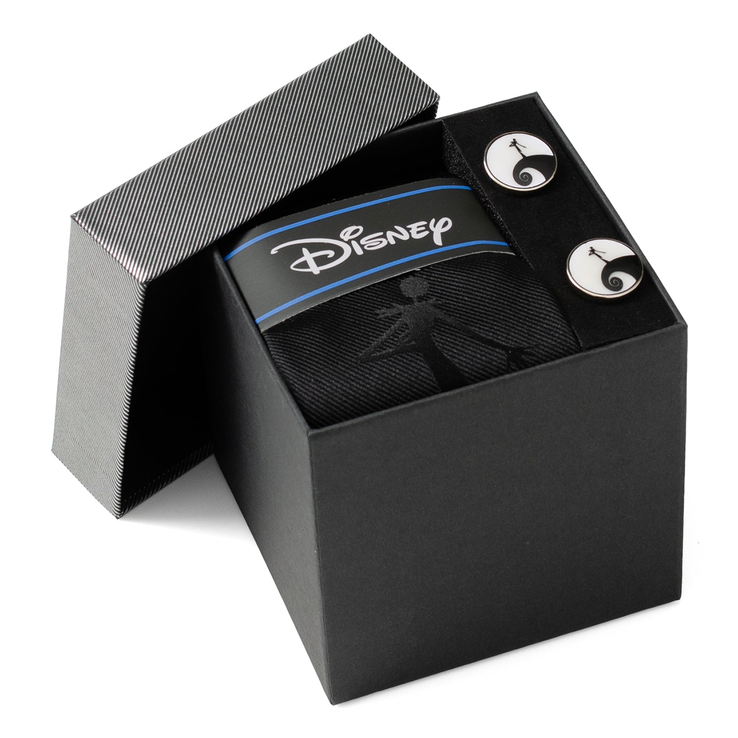 Disney The Nightmare Before Christmas Jack Skellington Necktie and Cufflinks Gift Set