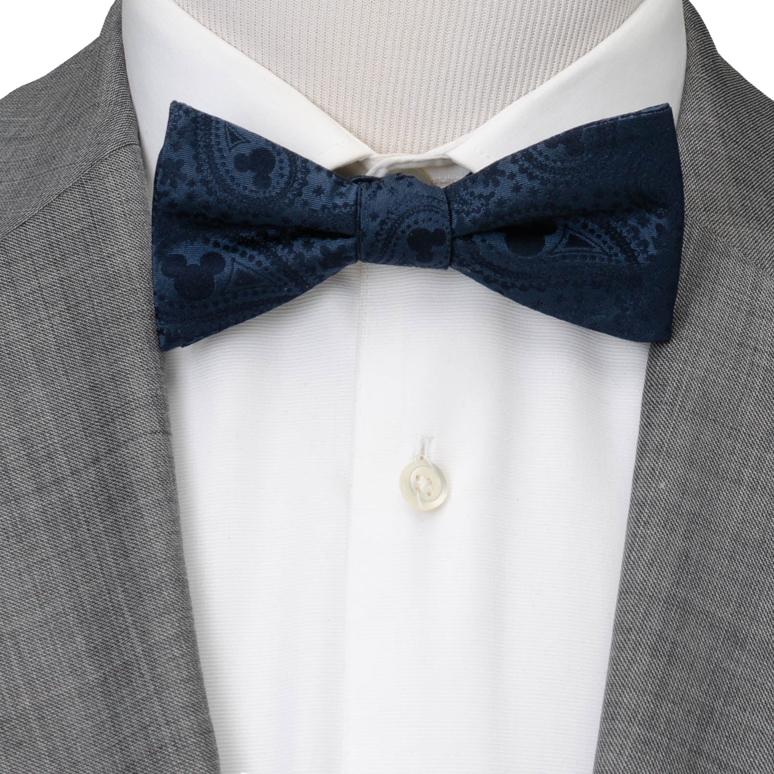 Disney Mickey Mouse Navy Paisley Bow Tie