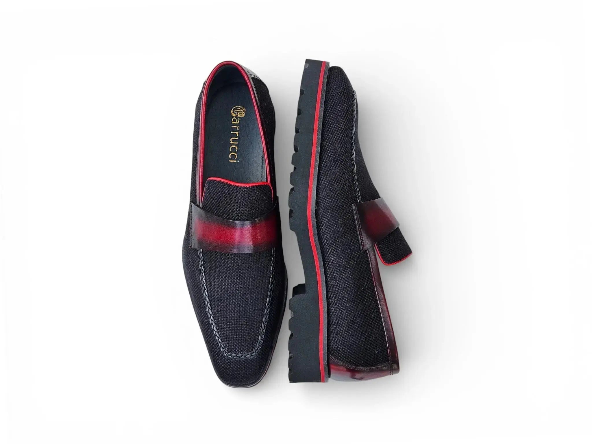 Denim Loafer in Lug Sole