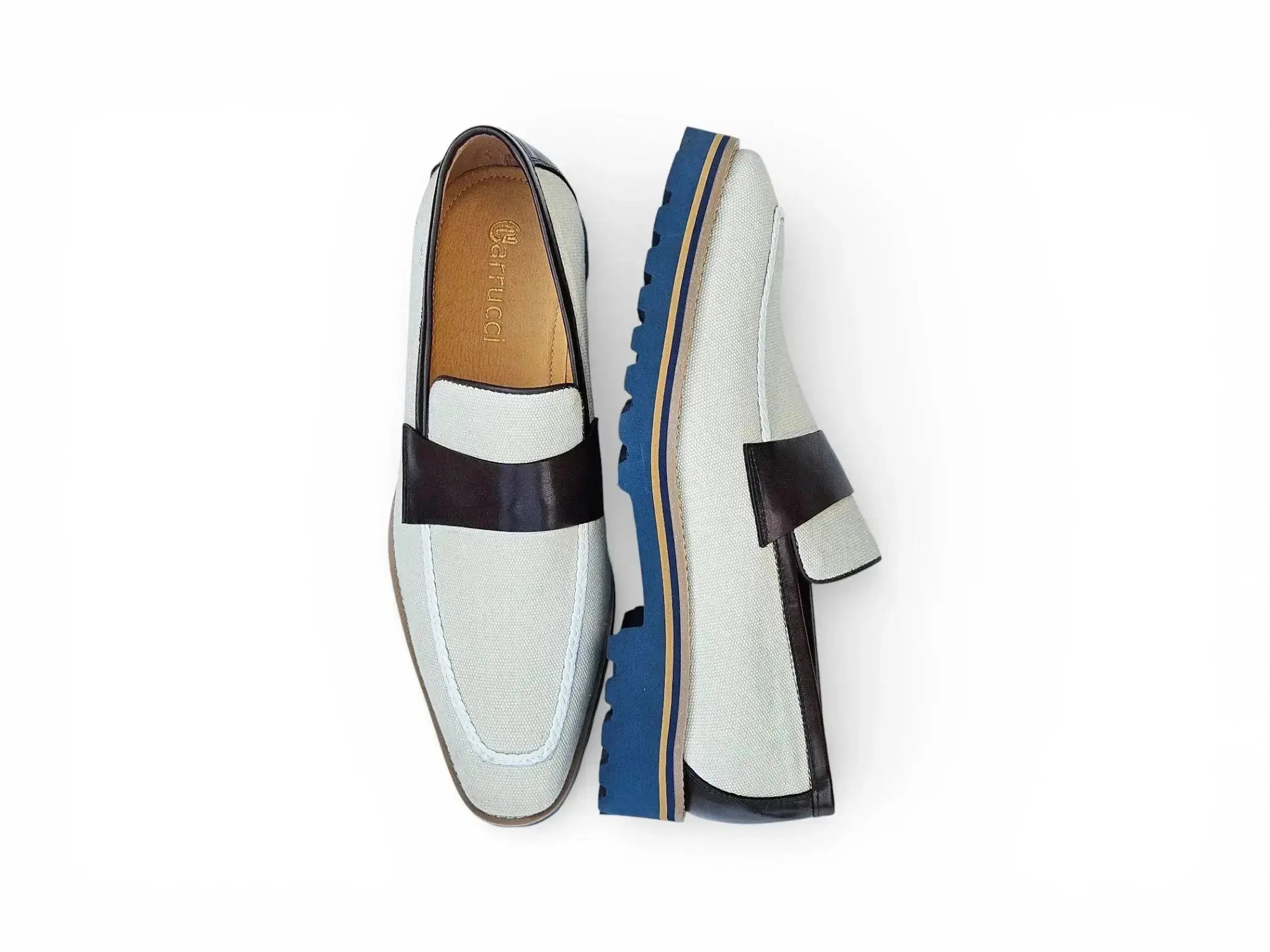 Denim Loafer in Lug Sole