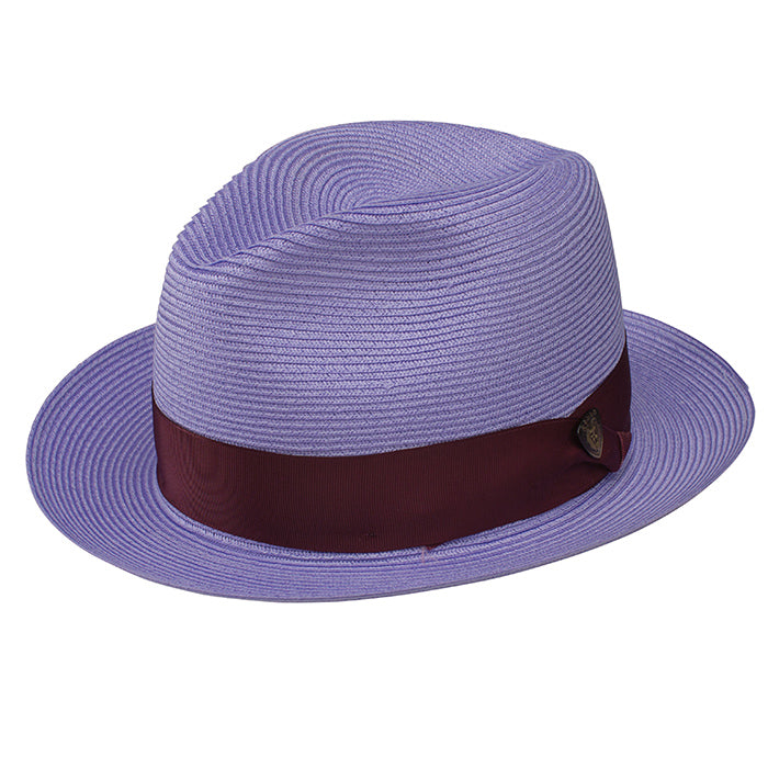 Stetson Rosebud Straw Hat Lavander