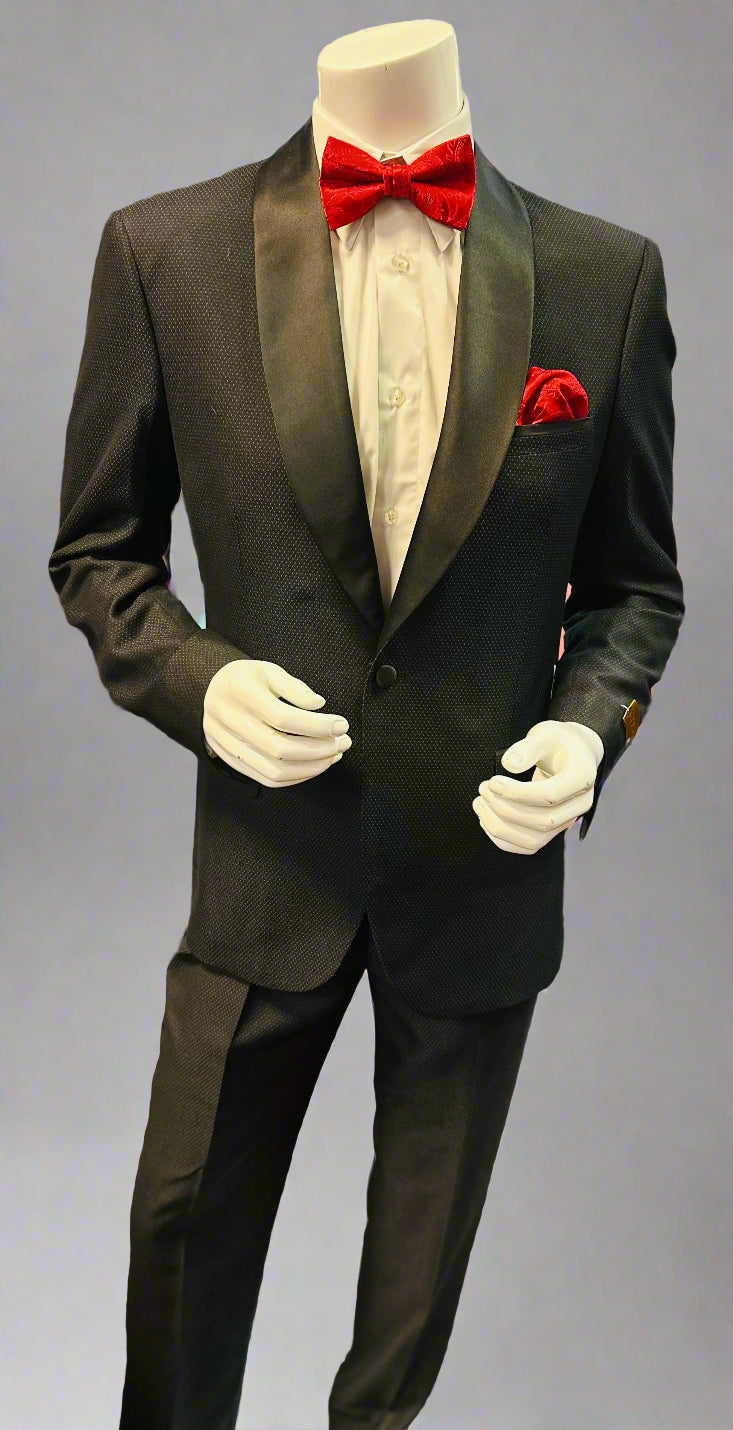 Steve Harvey 124414SHS Tuxedo Black
