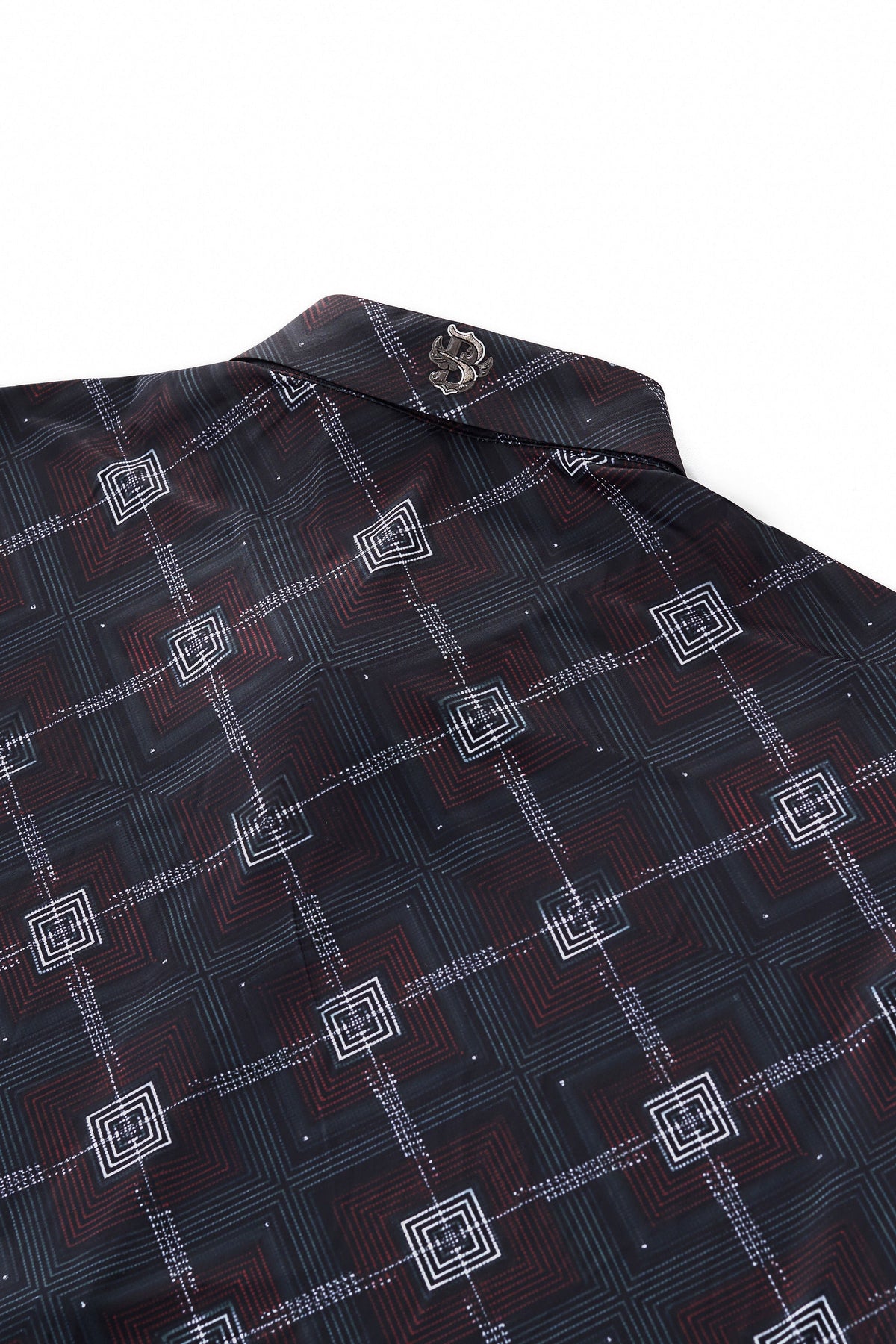 Geometric Seamless Shirt – El Baron BLACK