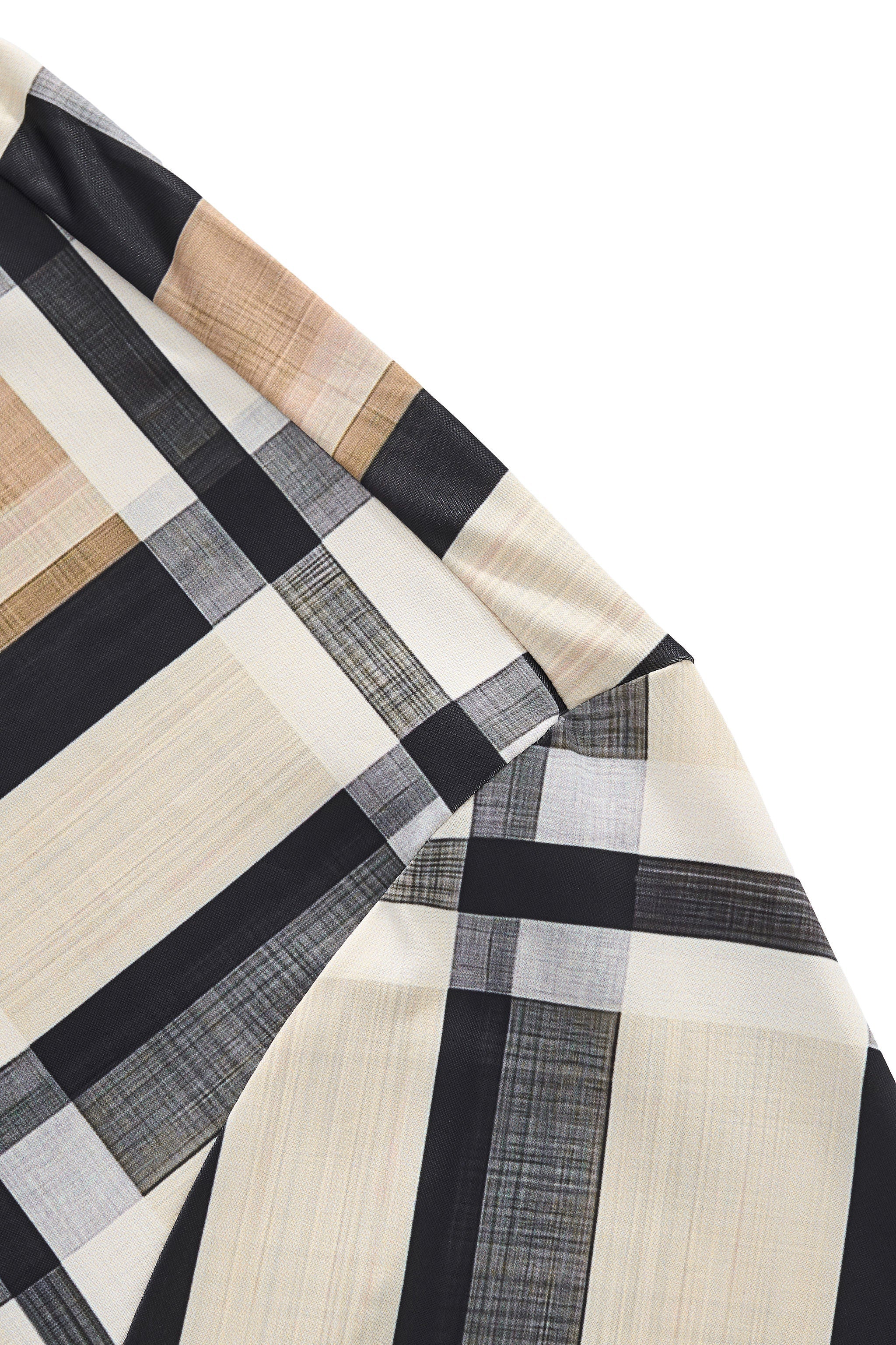Seamless Bold Plaid Shirt – El Baron KHAKI