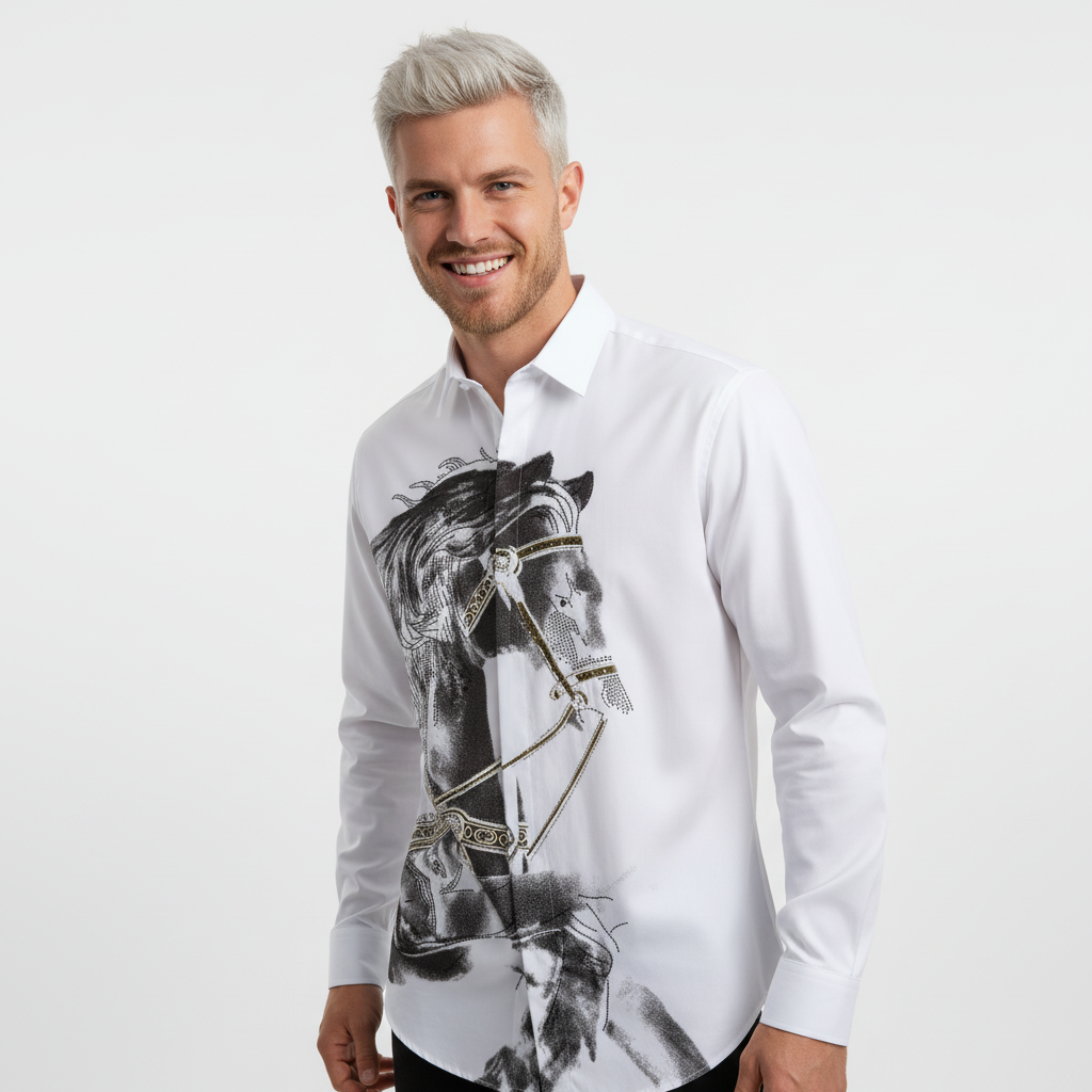 Rodeo Elegance- El Baron WHITE