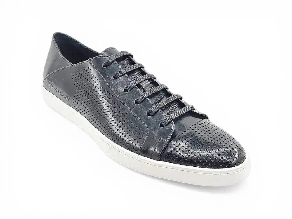 Fashion Lace-up Leather Sneaker