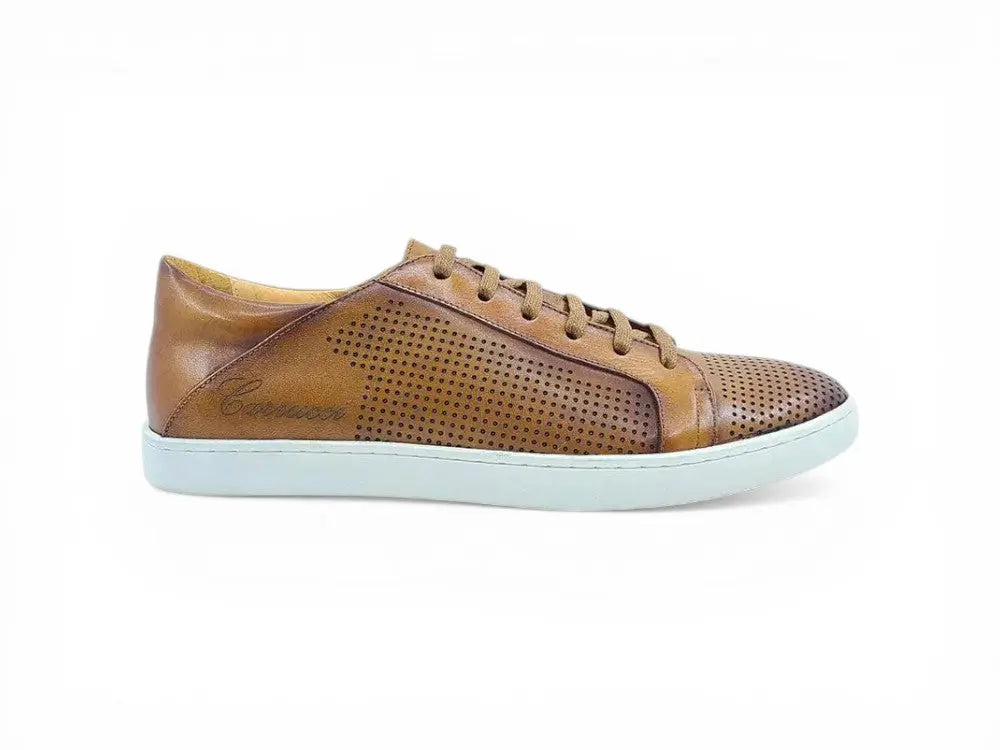Fashion Lace-up Leather Sneaker