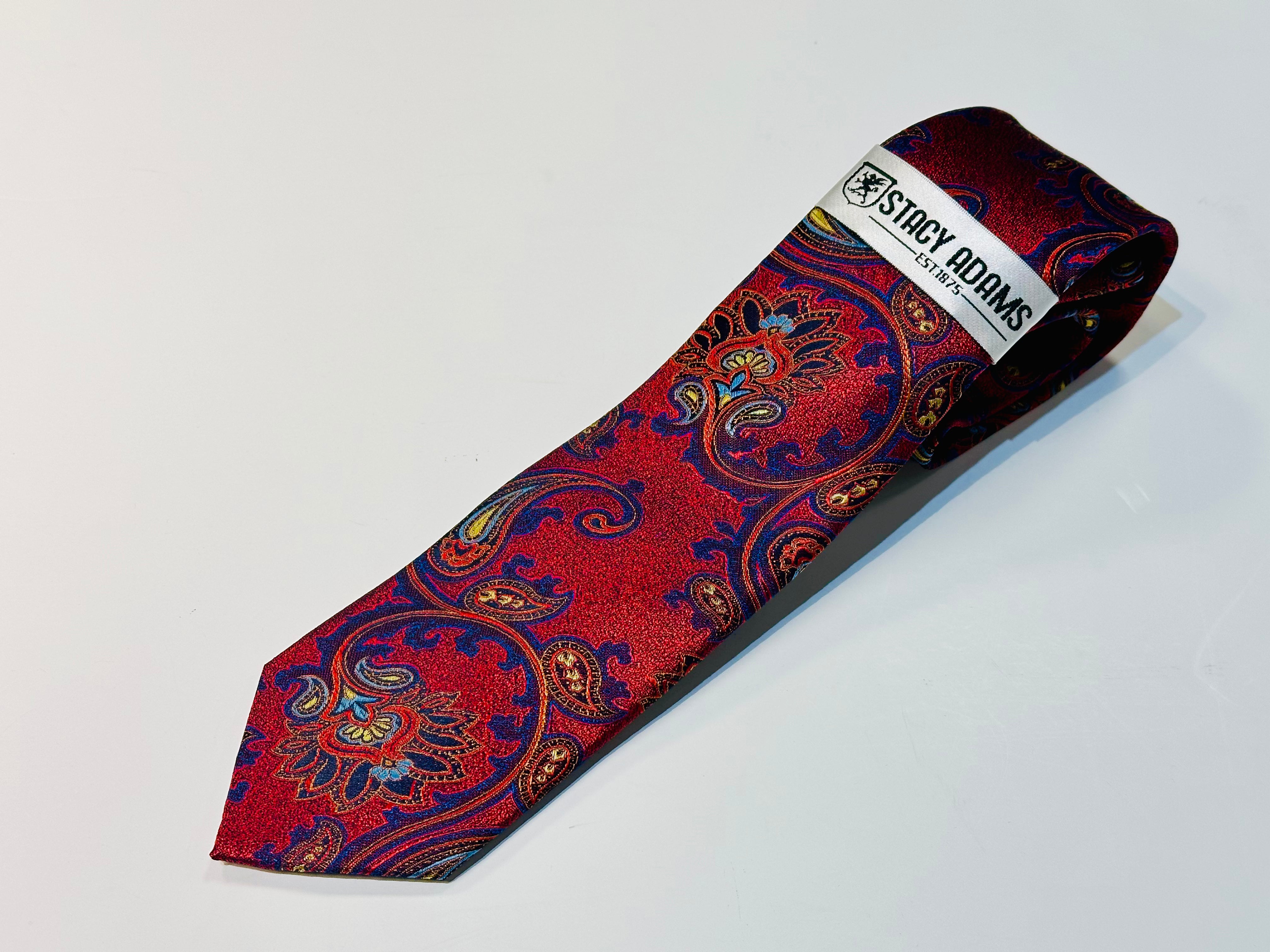 Stacy Adams SA9002 Printed Tie & Hanky