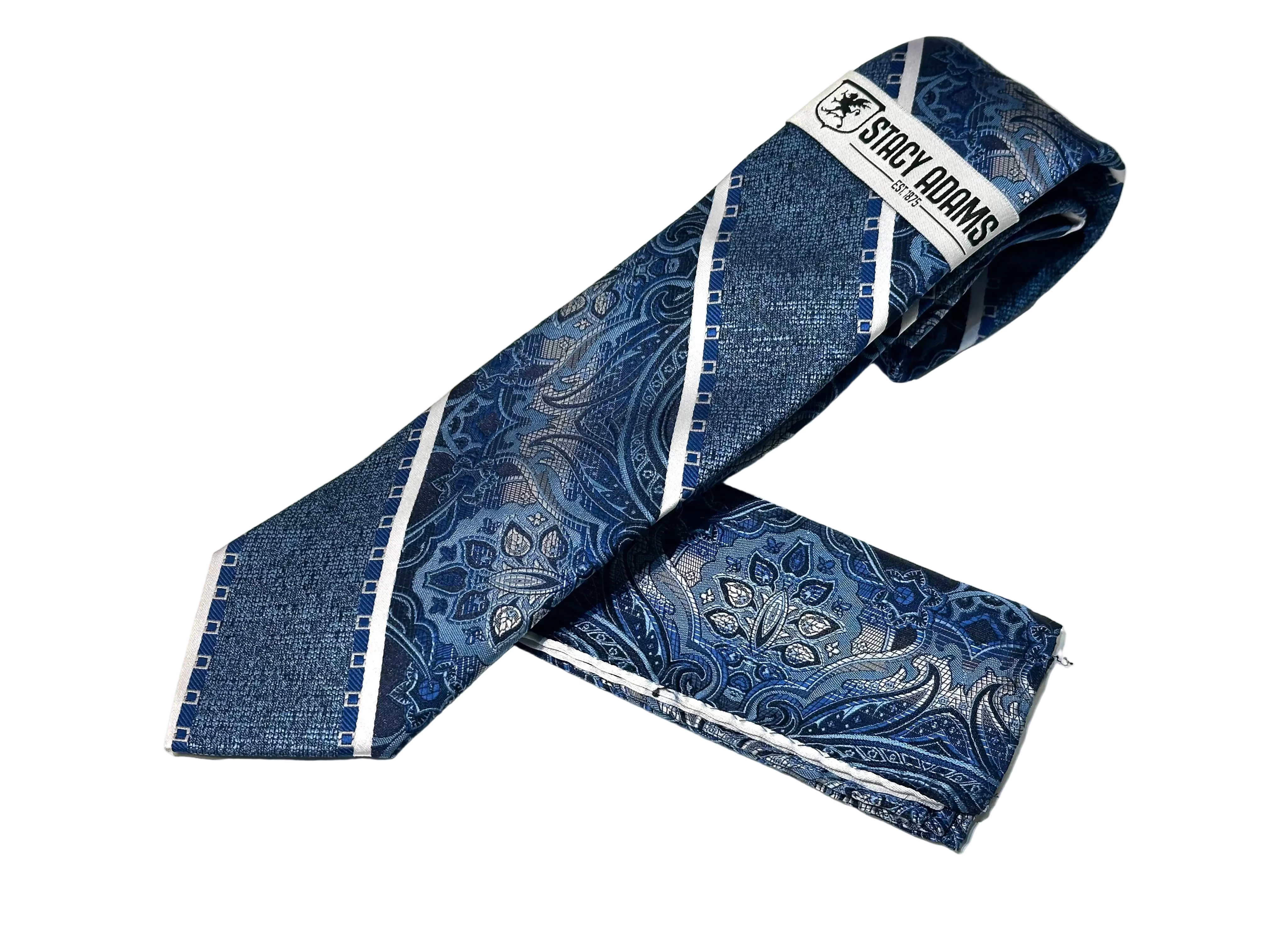 Stacy Adams SA9800#9 Printed Tie & Hanky
